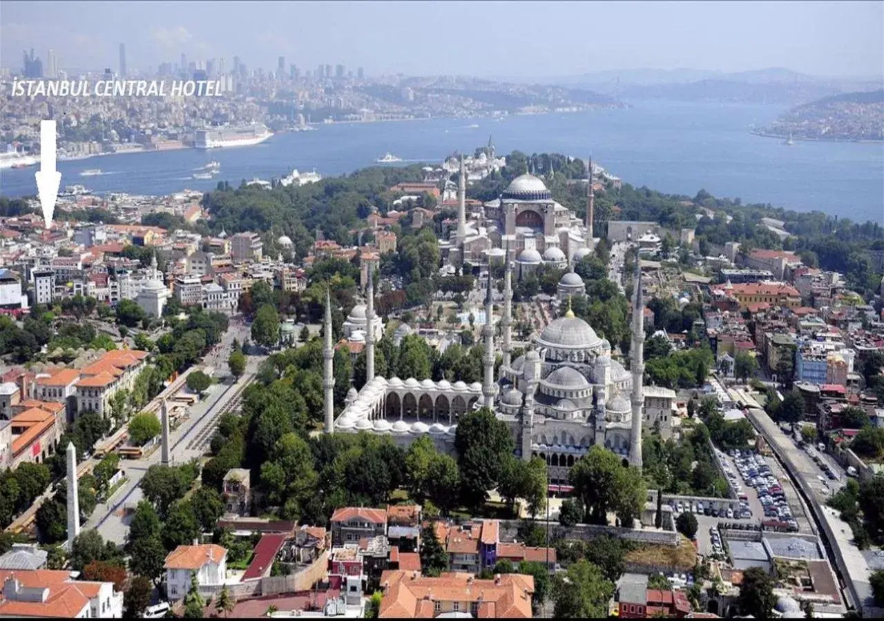 Property building, Bird's-eye View in Istanbul Central Hotel