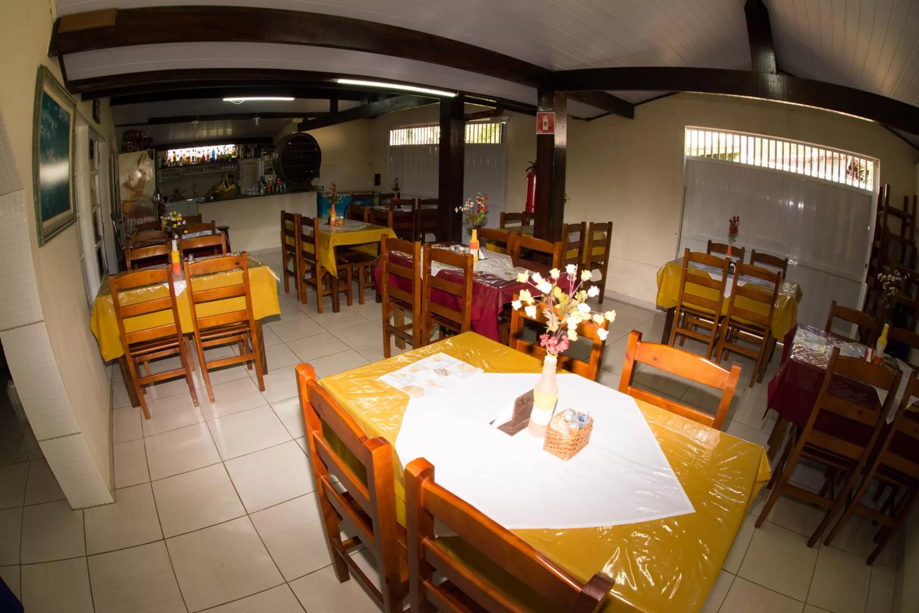 Restaurant/places to eat in Pousada Viva Ubatuba