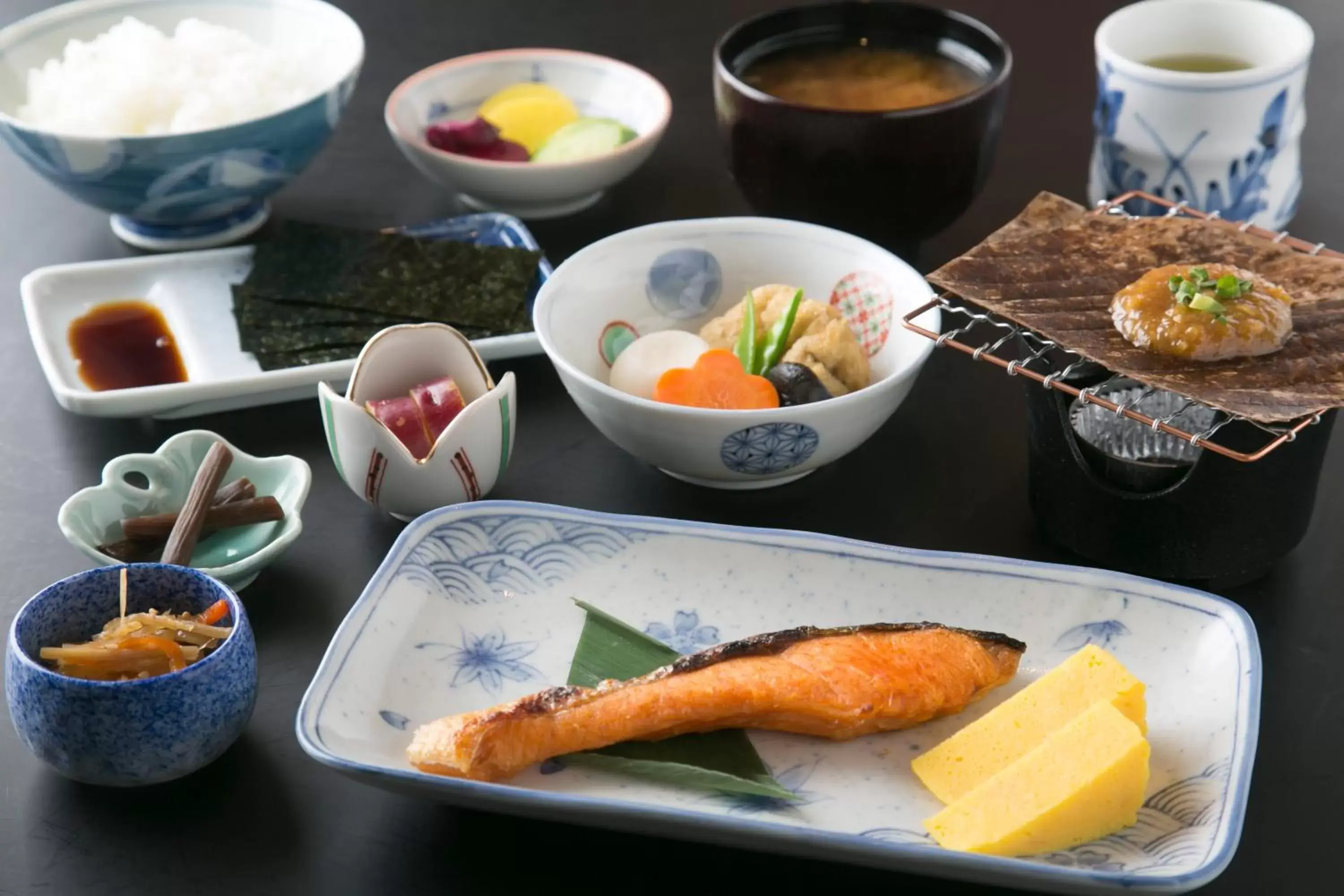 Asian breakfast in Hida Takayama Washington Hotel Plaza