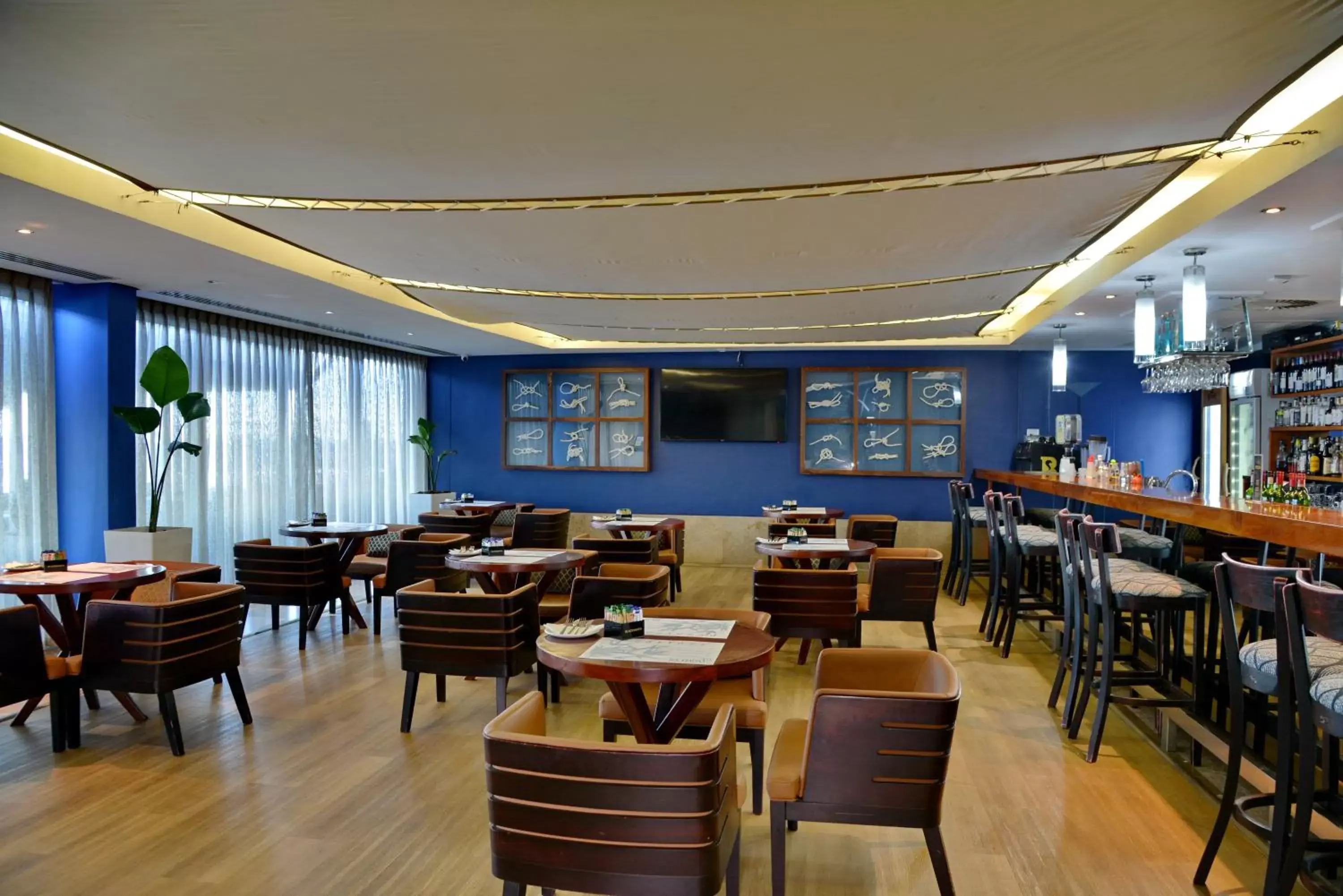 Dining area, Restaurant/Places to Eat in Lagoon Beach Hotel & Spa