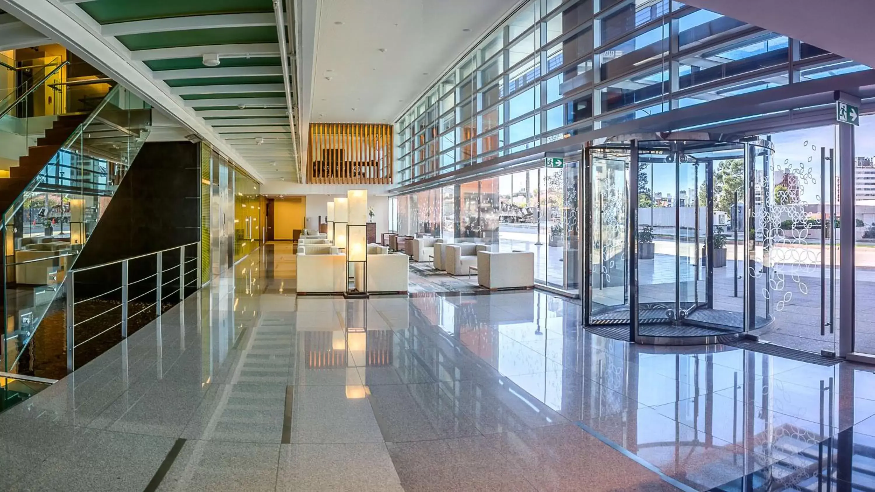 Lobby or reception in Hilton Garden Inn Montevideo