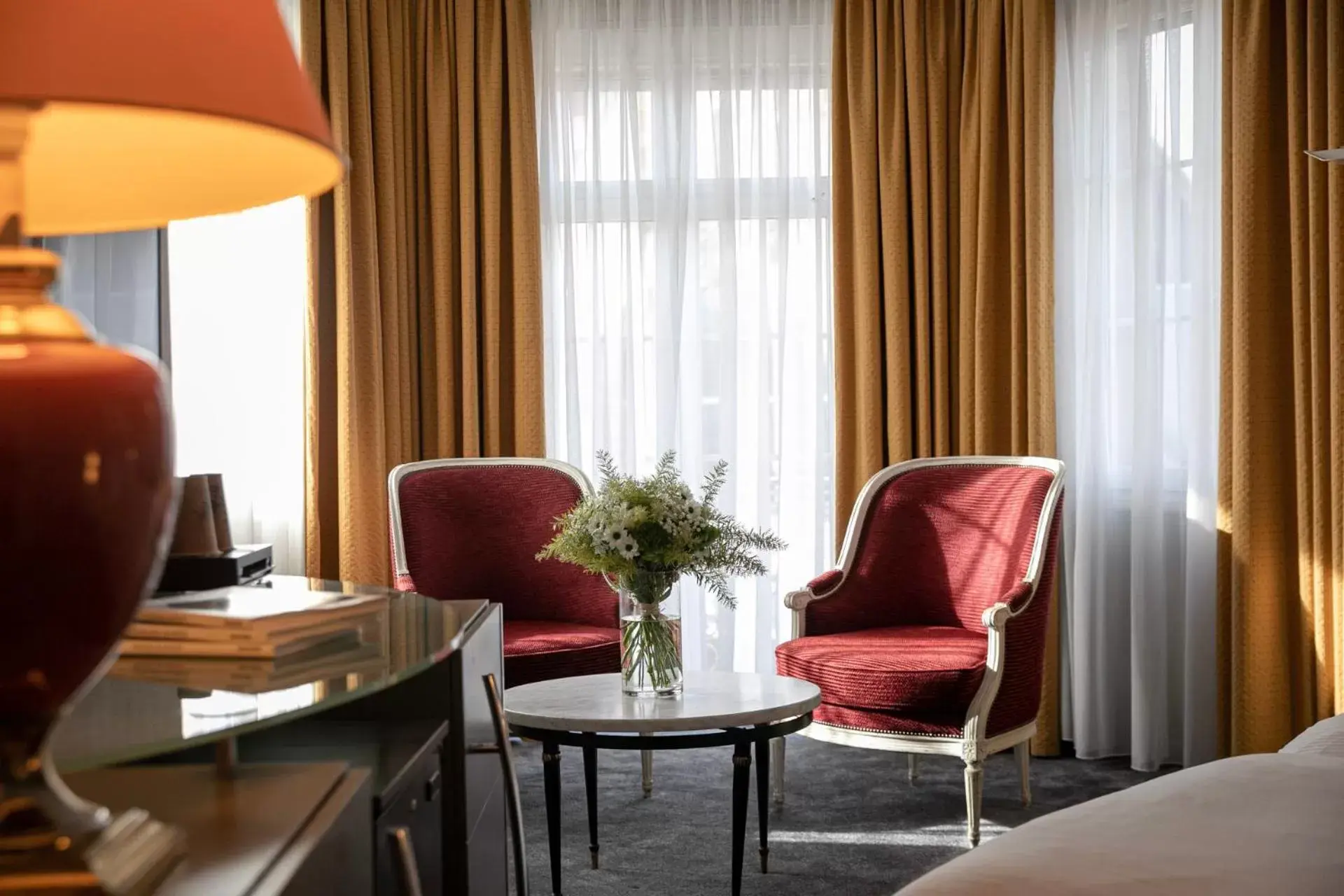 Bedroom, Seating Area in Grand Hôtel Bristol