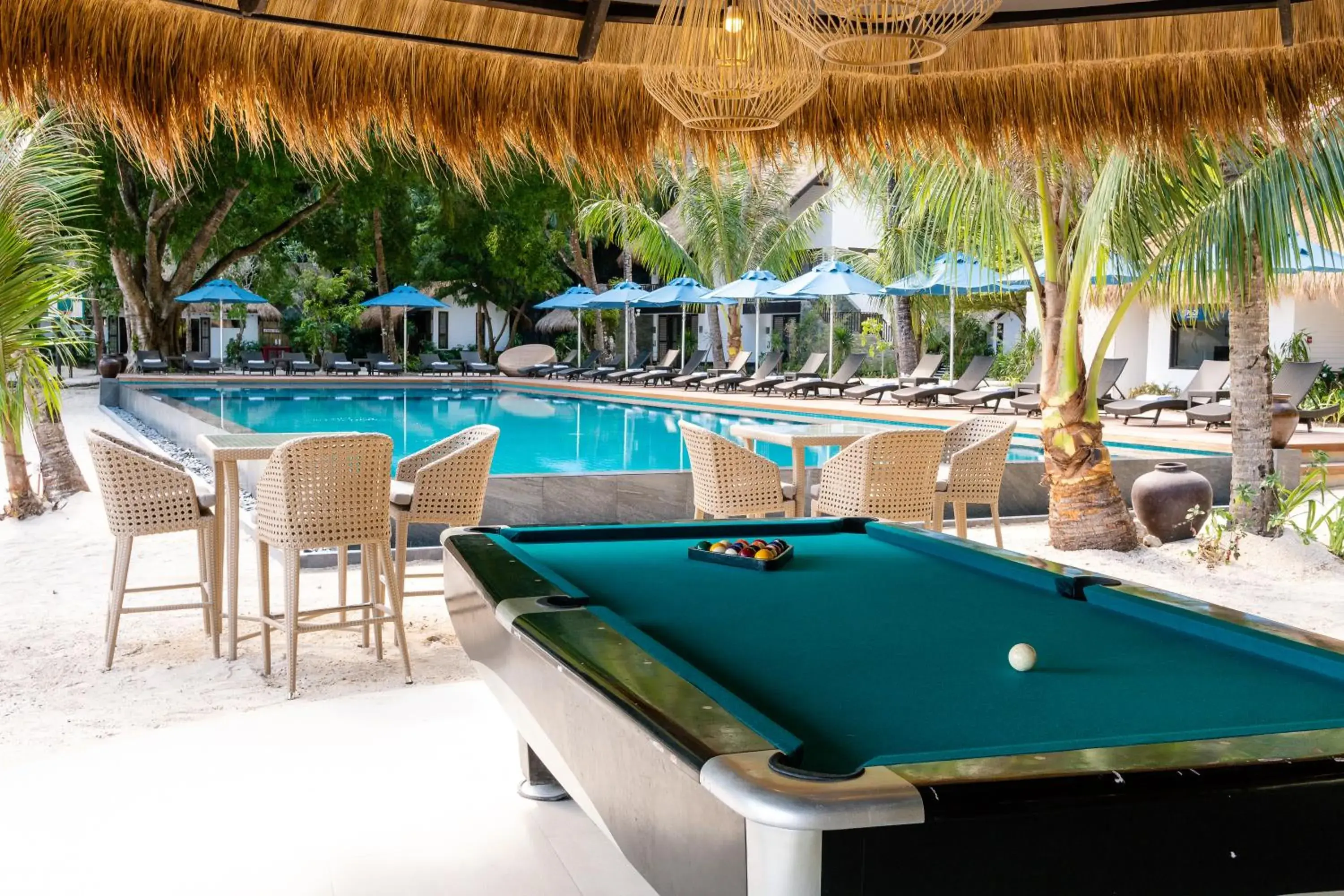Billiard, Billiards in El Nido Resorts Miniloc Island