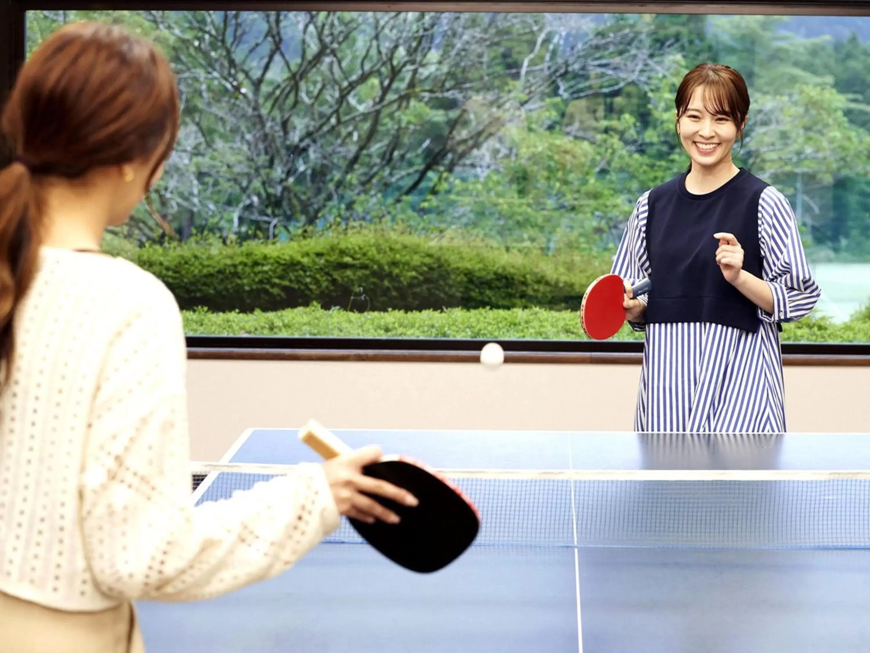 Table tennis in Hakone Sengokuhara Prince Hotel