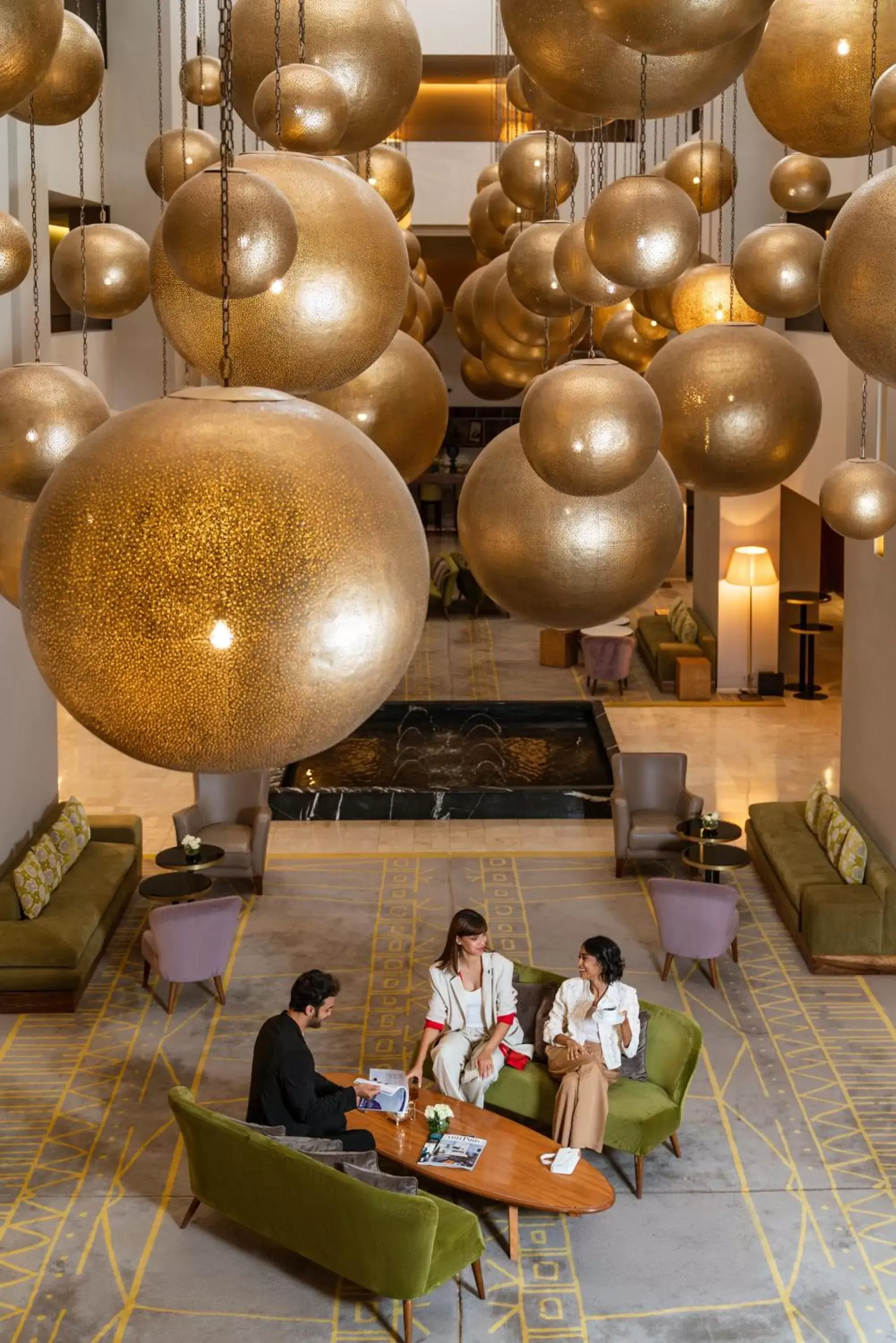 Lobby or reception in Sofitel Marrakech Lounge and Spa