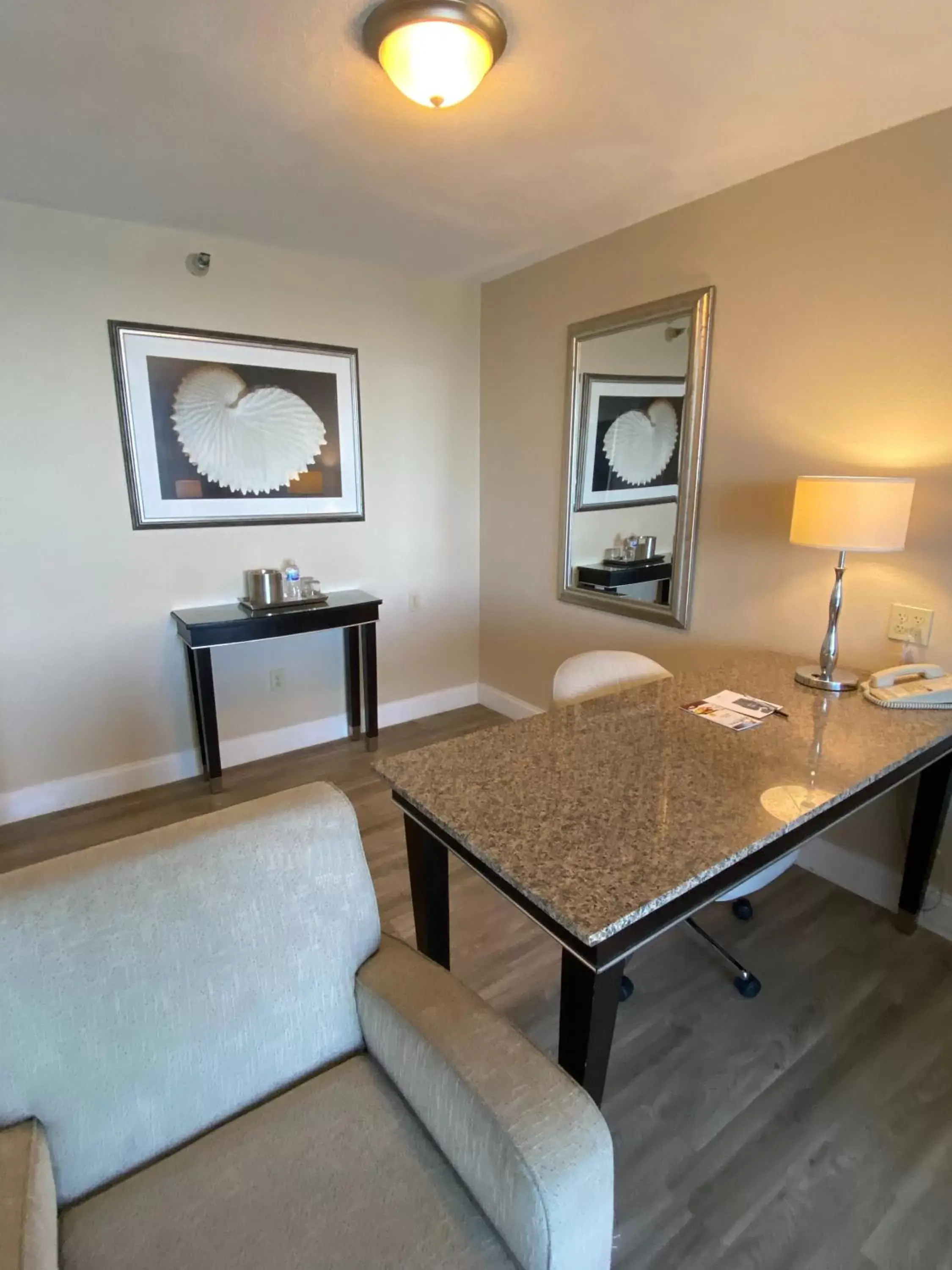 Seating Area in Radisson Suite Hotel Oceanfront