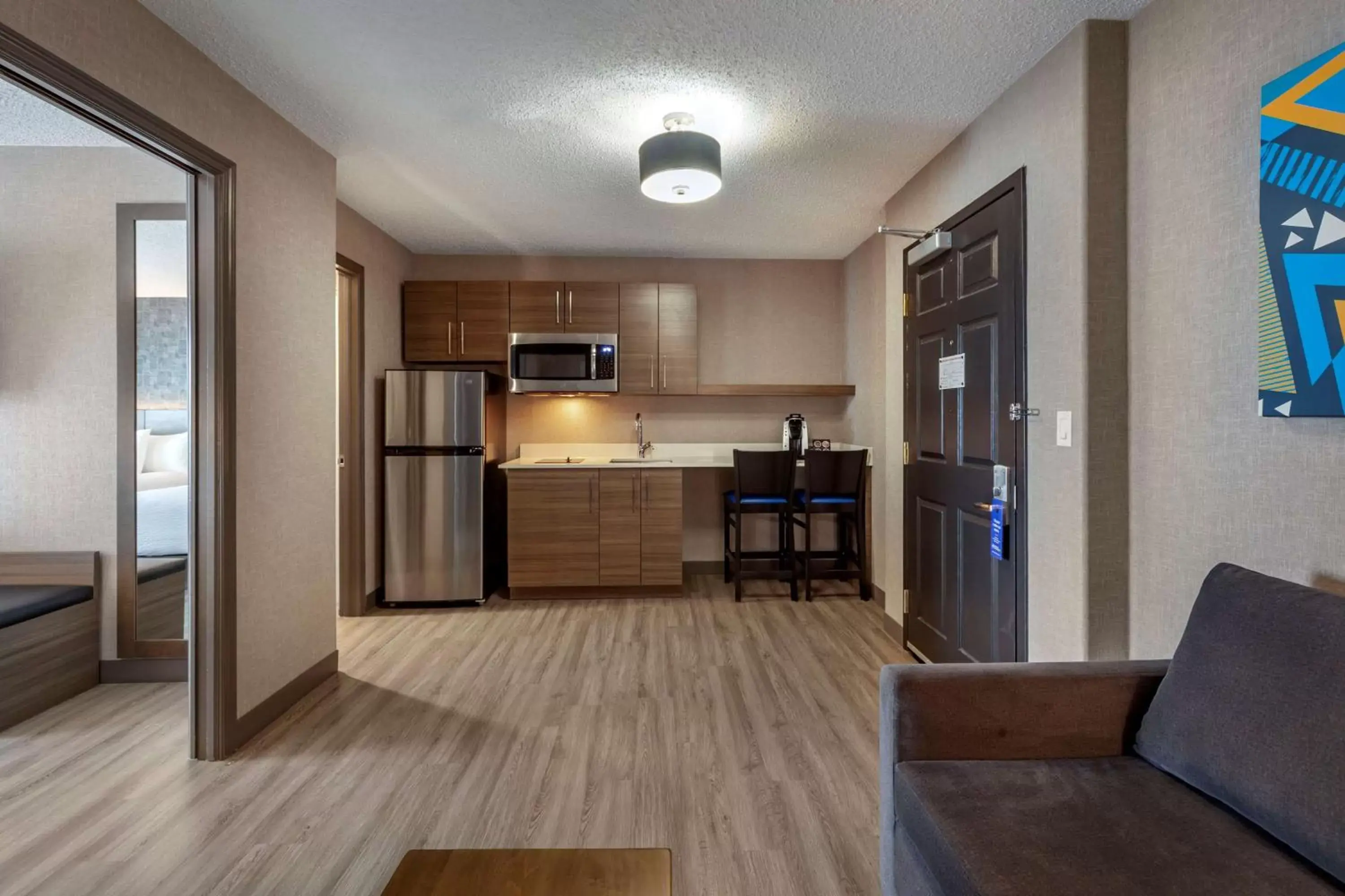 Bedroom, Kitchen/Kitchenette in Best Western Plus West Edmonton