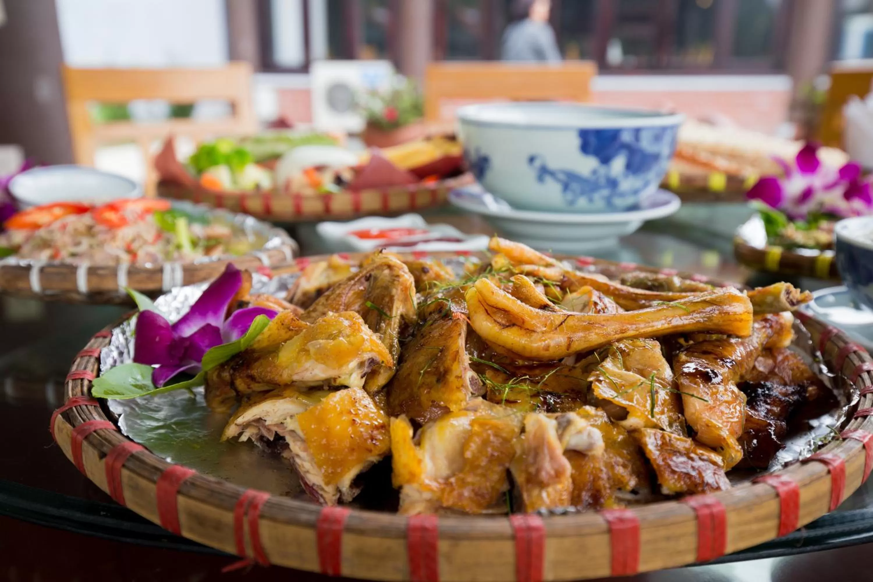 Food in Mua Caves Ecolodge (Hang Mua)