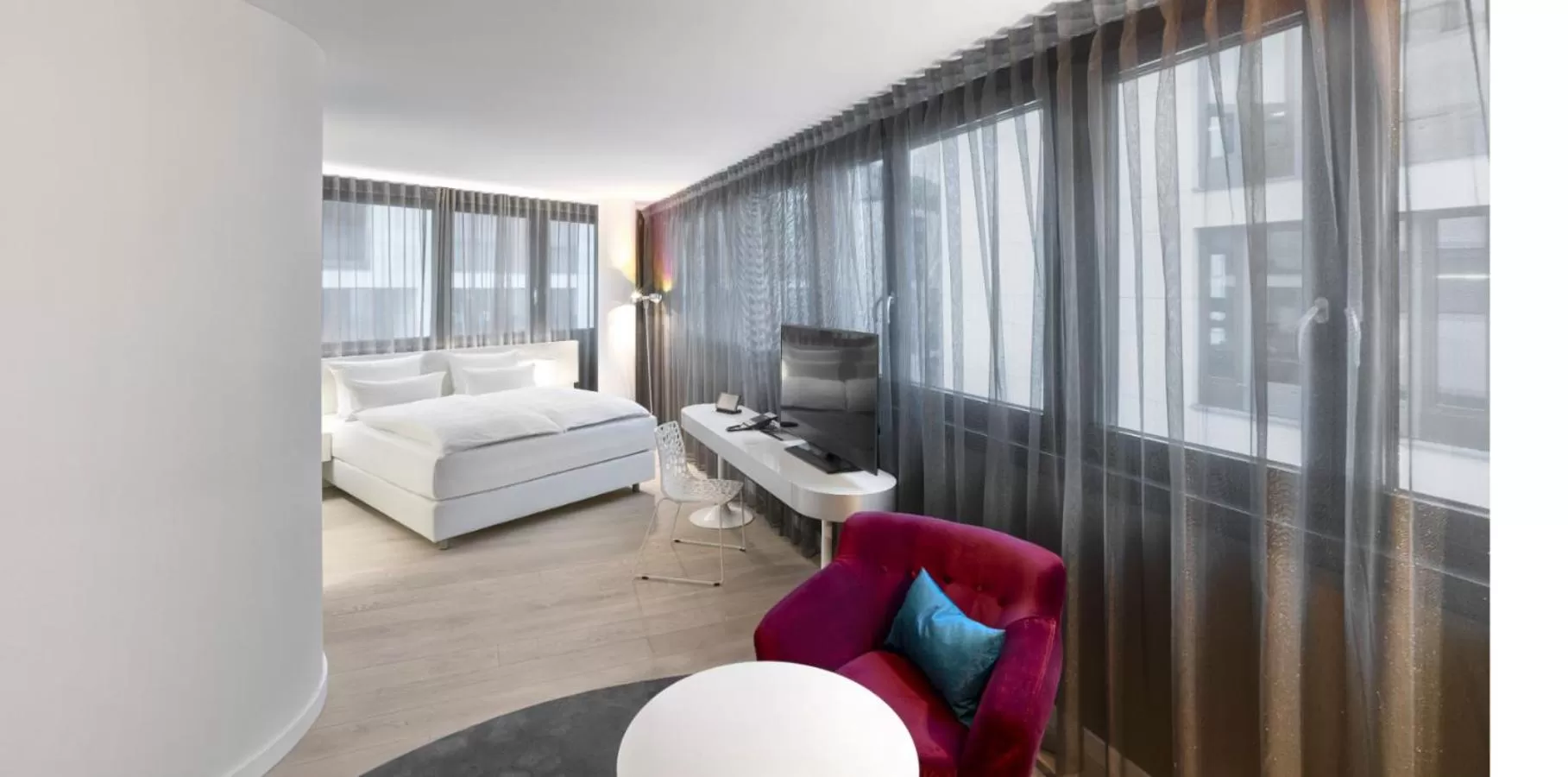 Bedroom, Bed in Jaz in the City Stuttgart