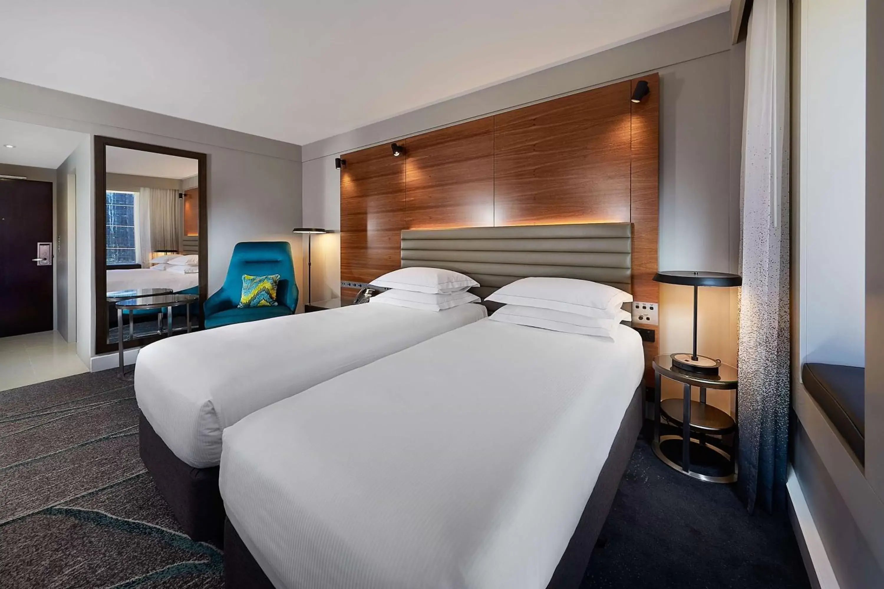 Bed in Hilton Sydney