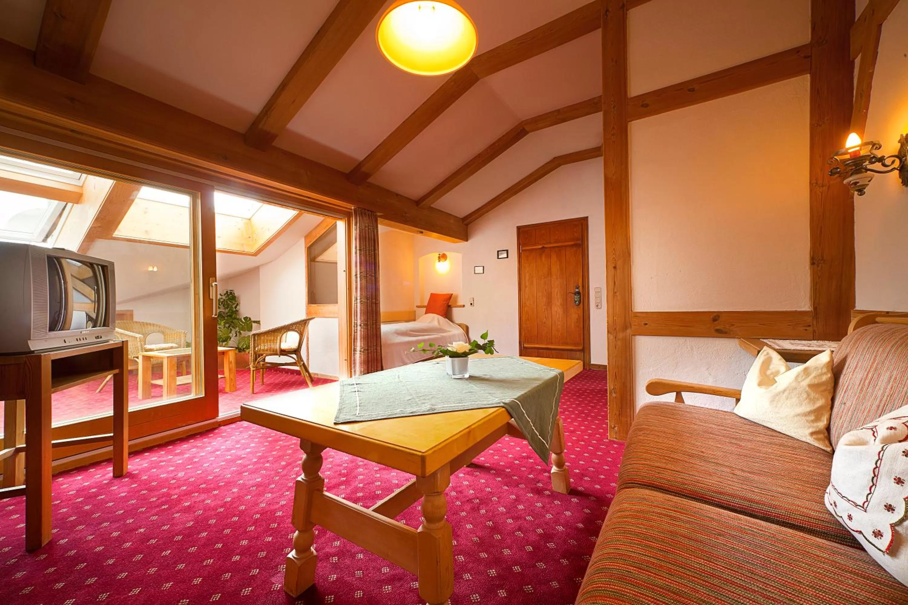 Living room in Landhotel Huberhof