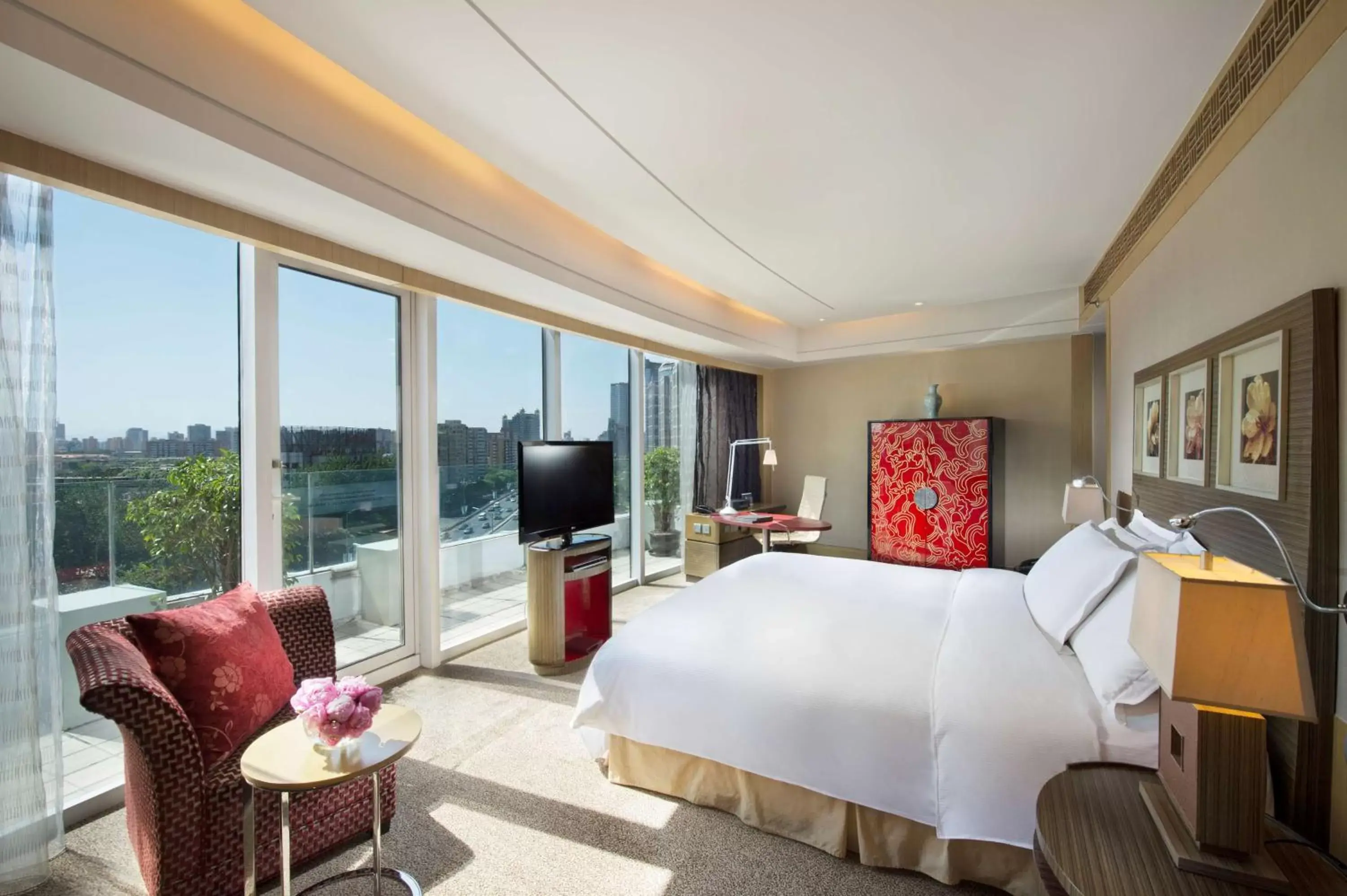 Bedroom in Hilton Beijing Hotel