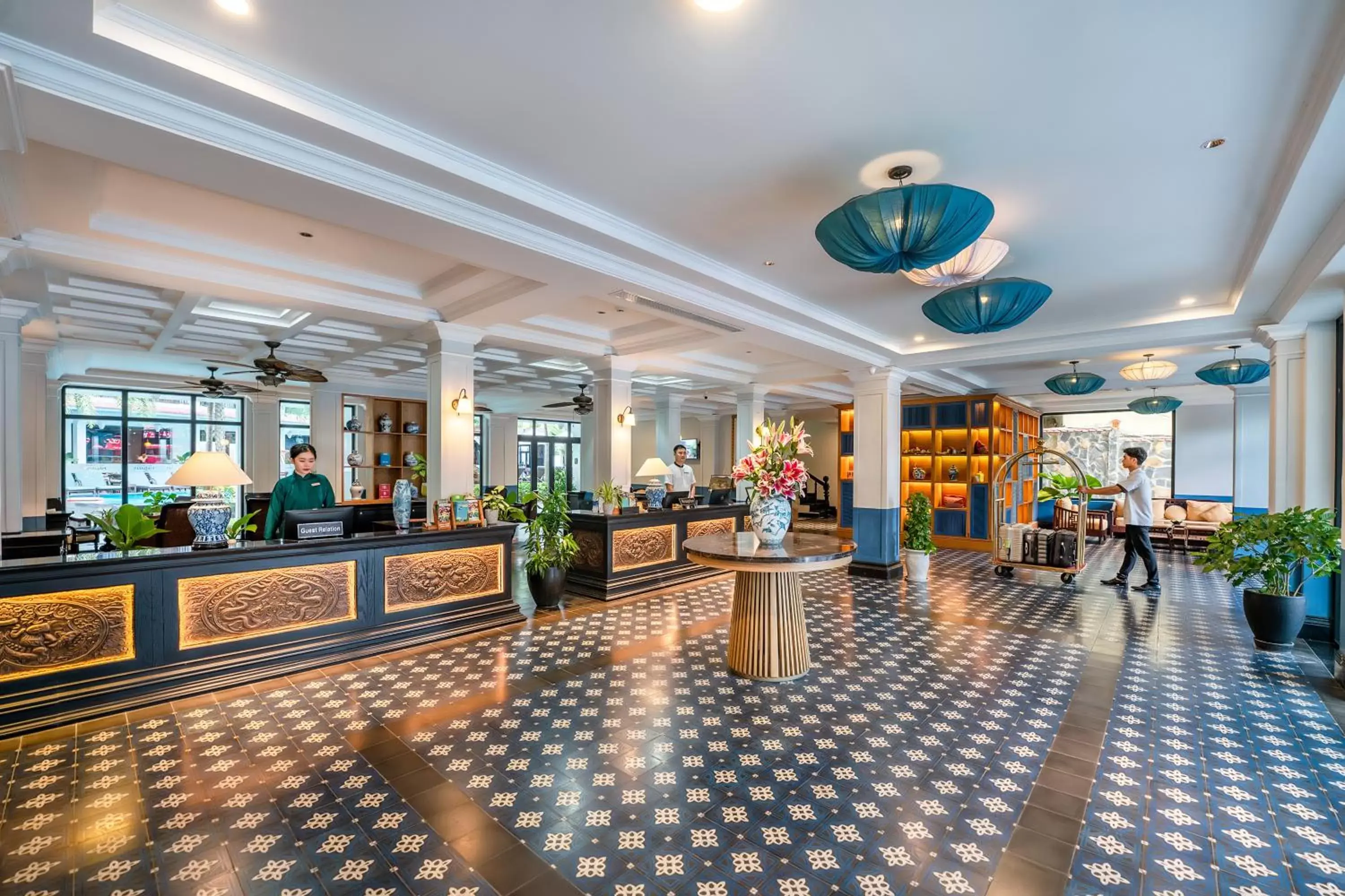 Lobby or reception, Restaurant/Places to Eat in Hadana Boutique Resort HoiAn - former Belle Maison Hadana HoiAn