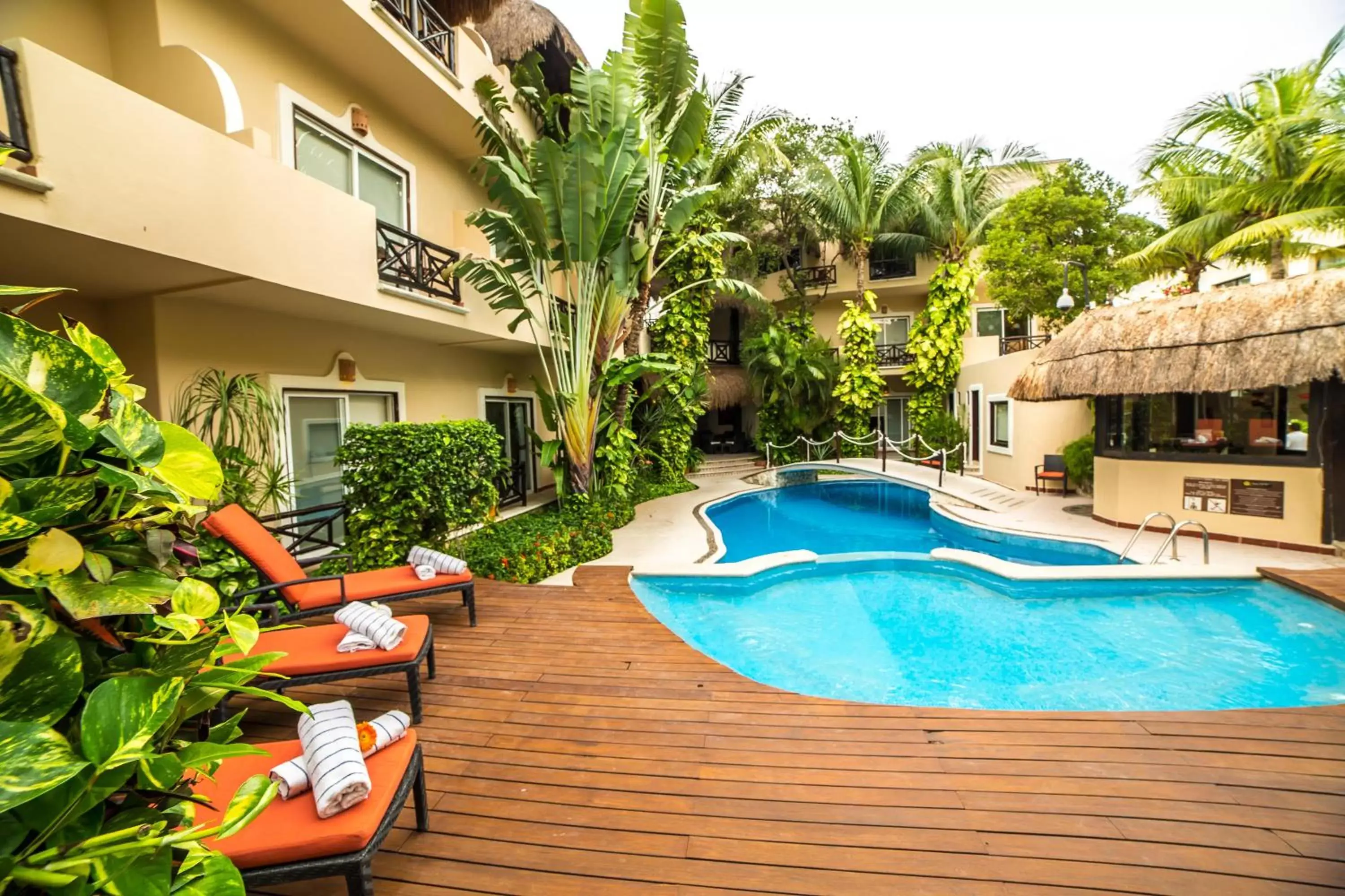 Garden, Swimming Pool in Hotel Riviera Del Sol