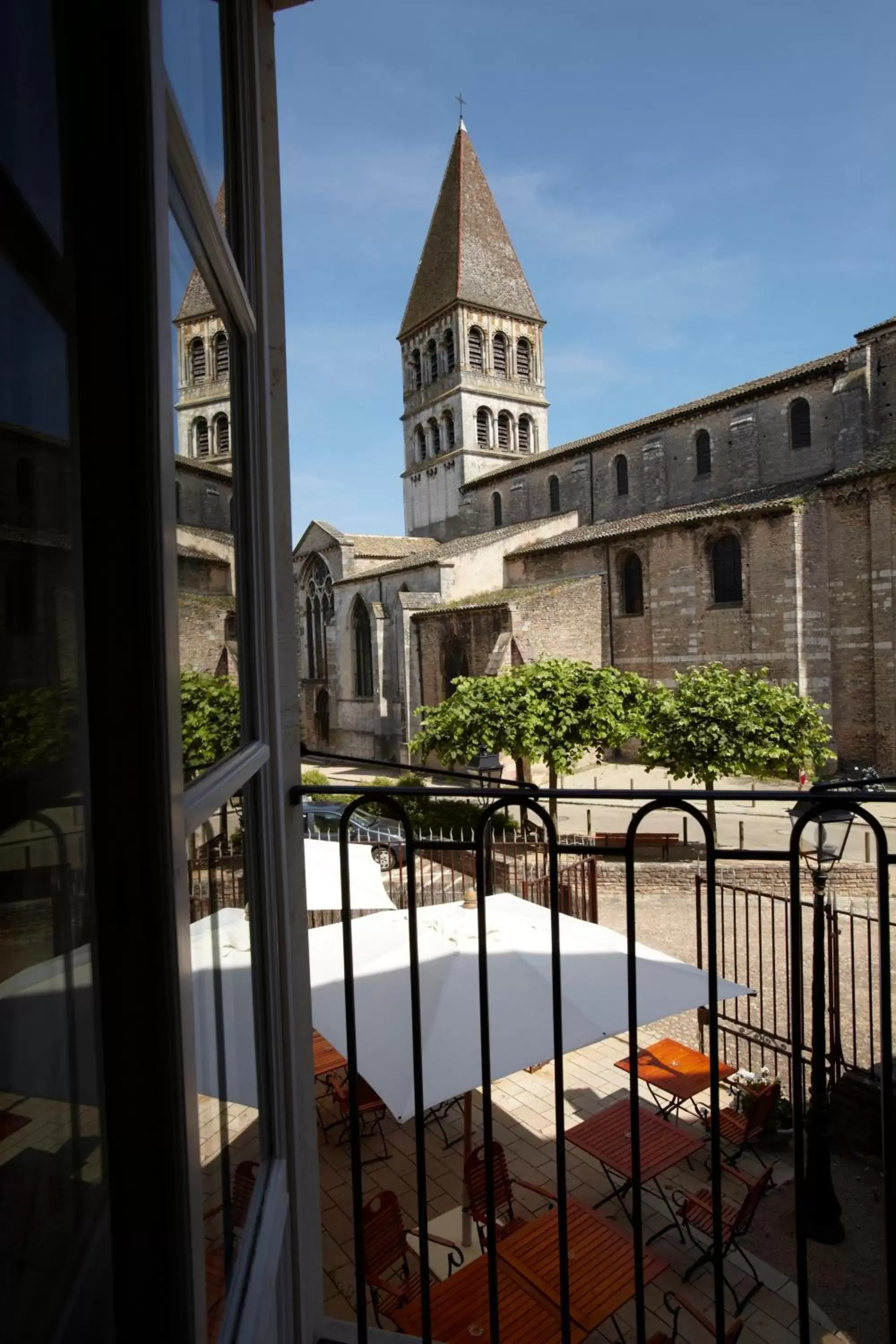 View (from property/room) in Hôtel & Spa Greuze