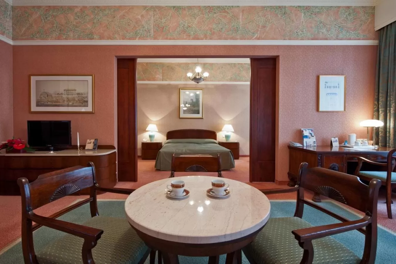 Living room in Grand Hotel