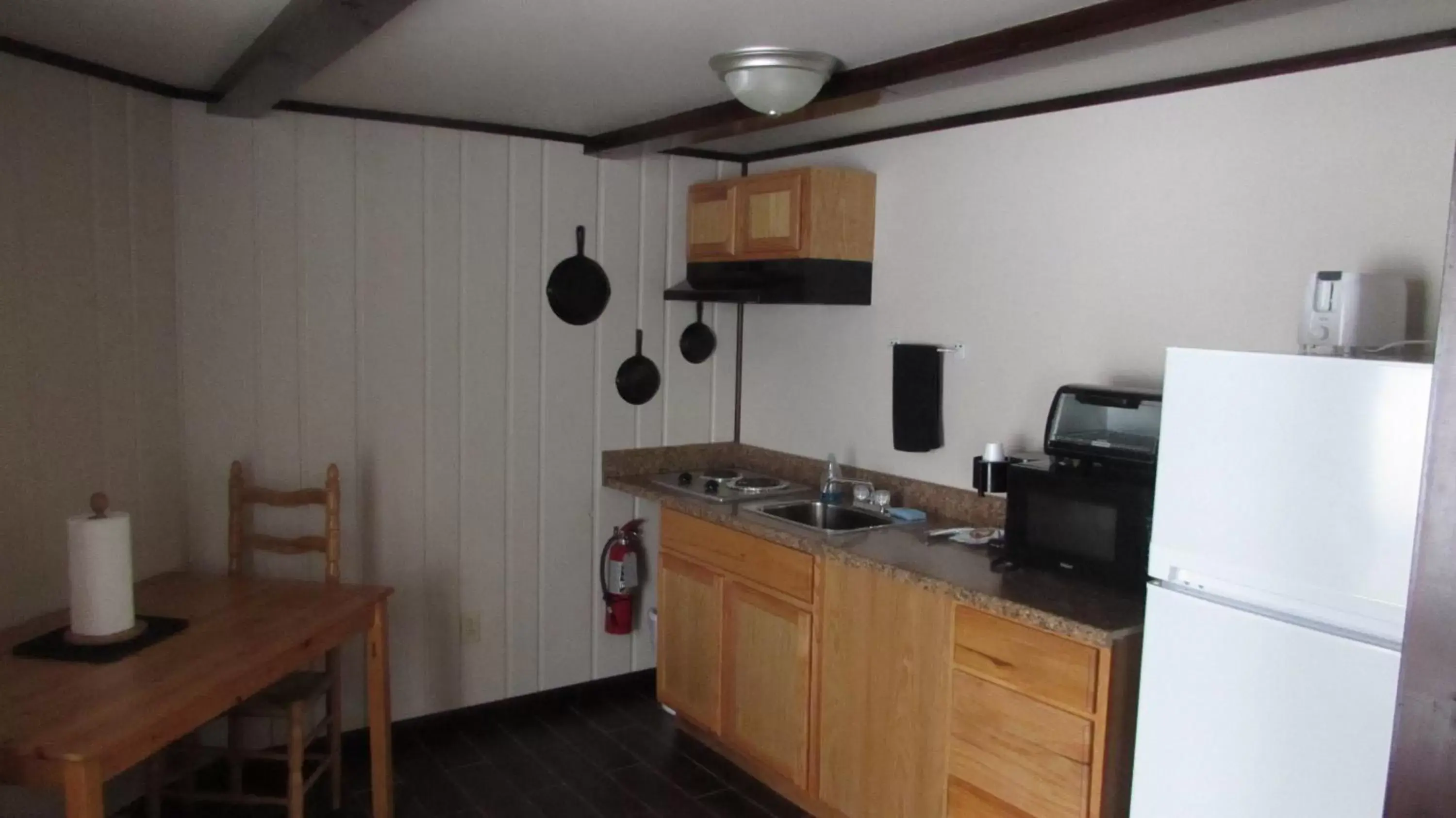 Kitchen/Kitchenette in Woodland Motor Lodge