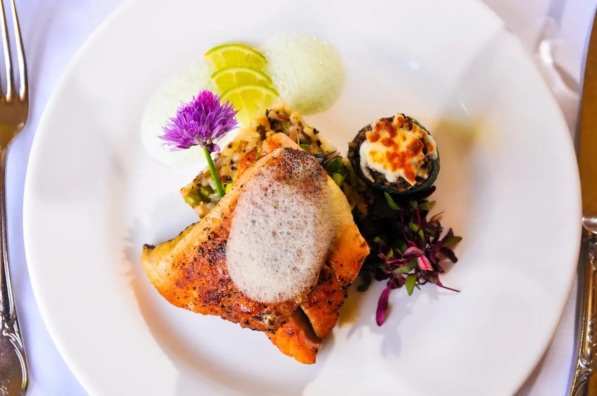 Food and drinks in Cliff House at Pikes Peak Food and drinks in Cliff House at Pikes Peak