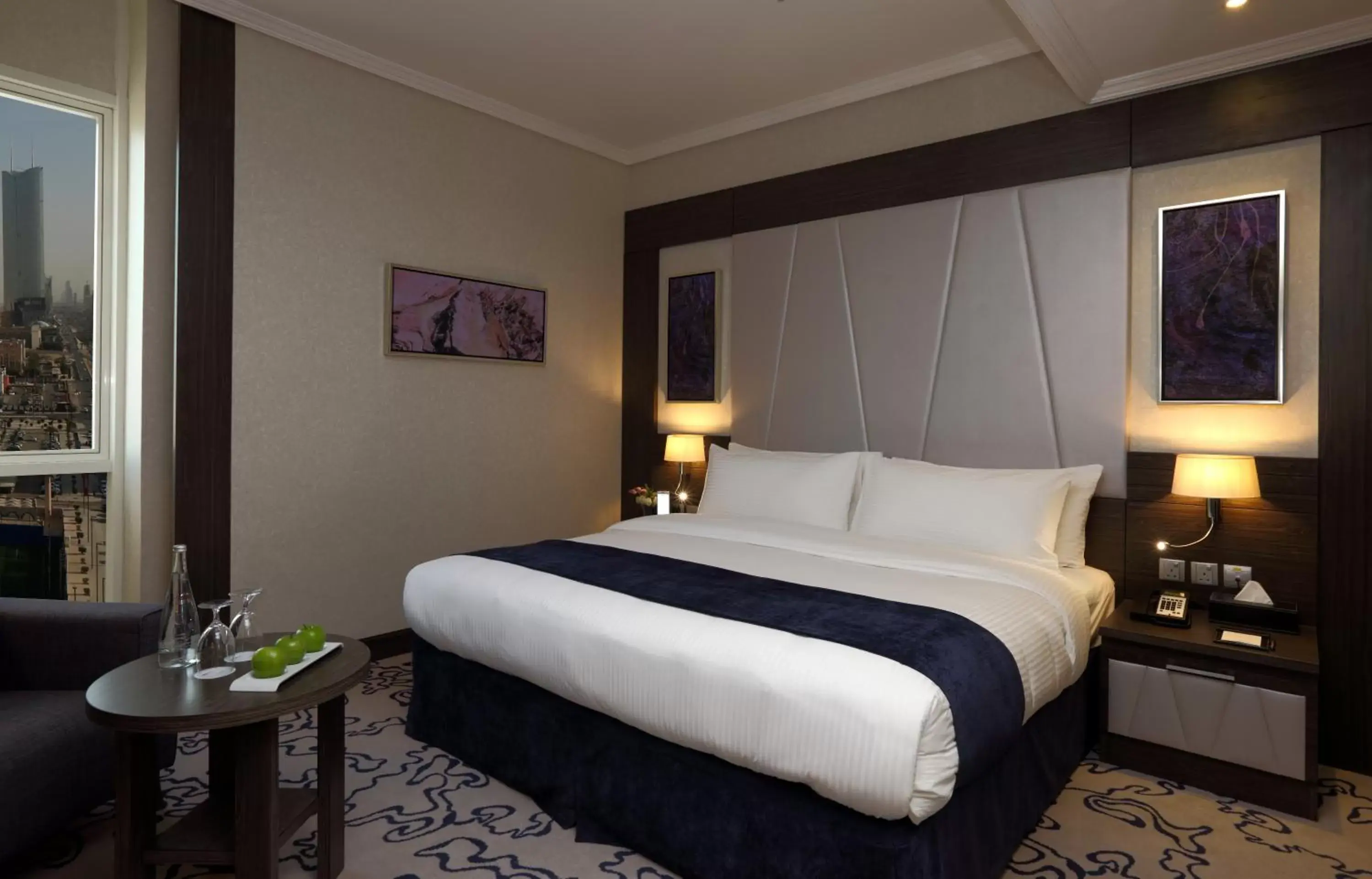 Bed in Swiss International Royal Hotel Riyadh
