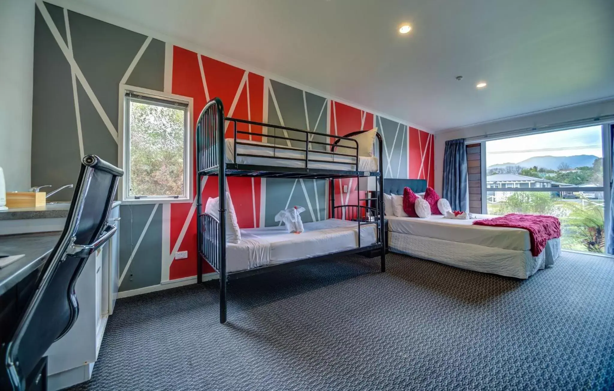 Bedroom in Silver Fern Lodge