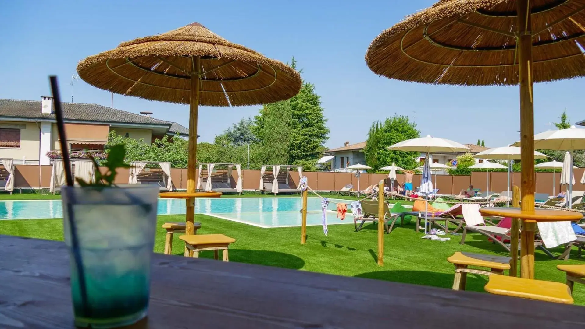 Lounge or bar, Swimming Pool in Hotel Puccini