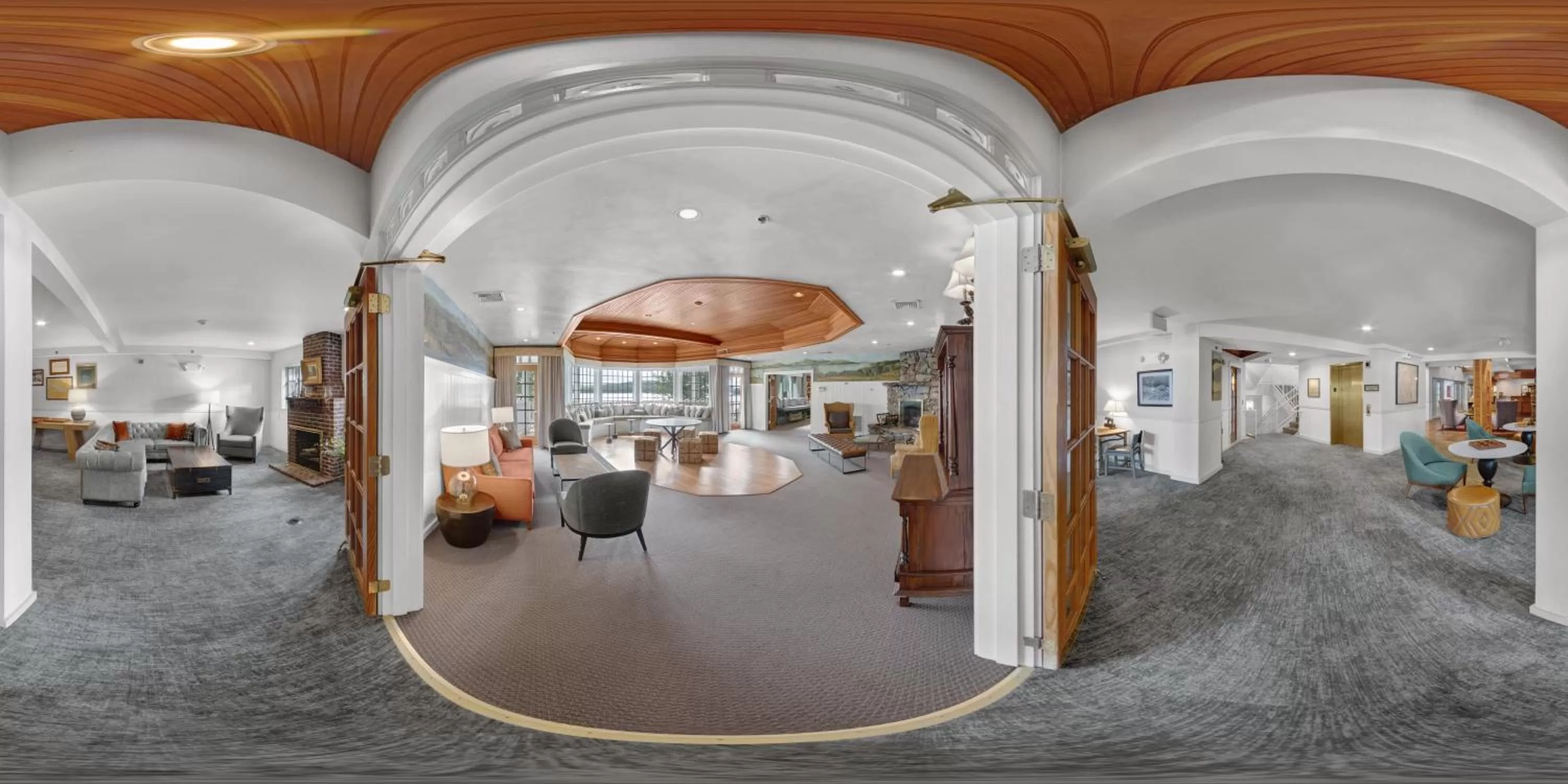 Seating area in Mill Falls Resort Collection at the Lake