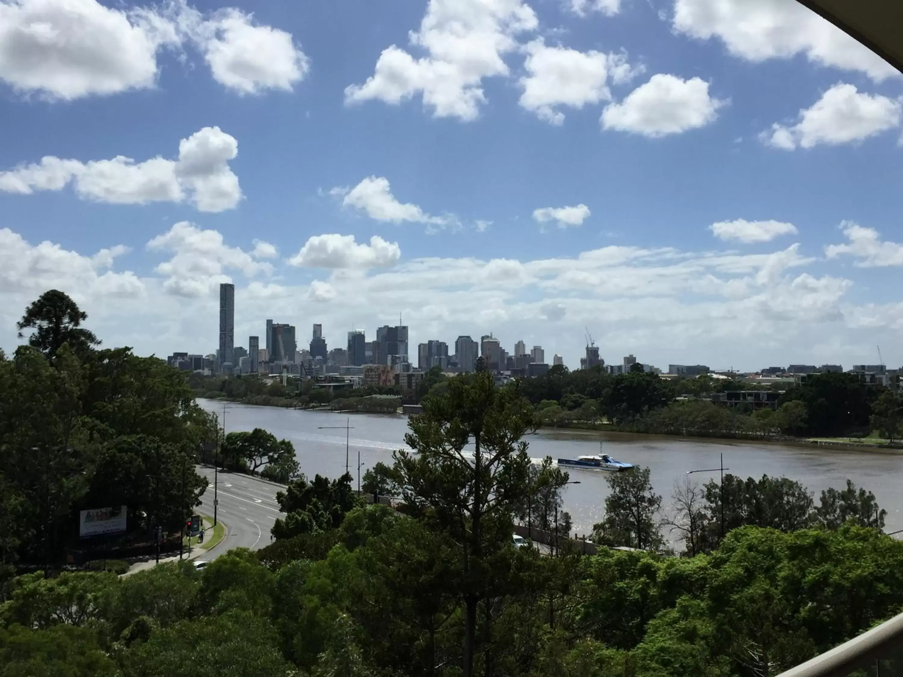 River view in Inn on the Park Apartments