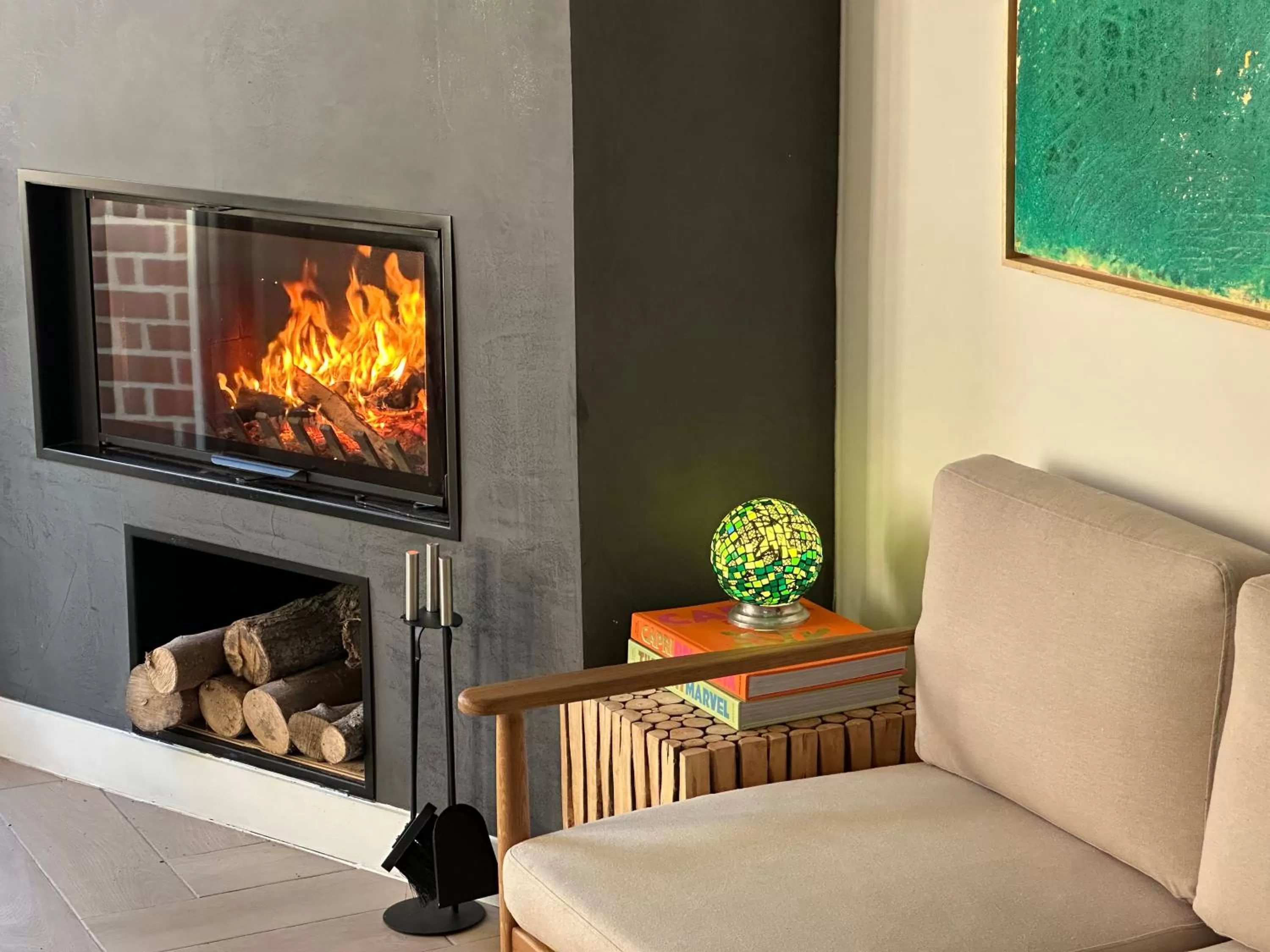 Seating Area in Les Turquoises Étretat - L'Hôtel-Boutique