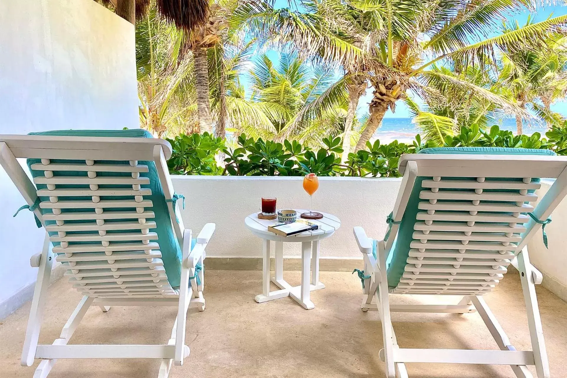 Balcony/Terrace in Cabanas Tulum- Beach Hotel & Spa