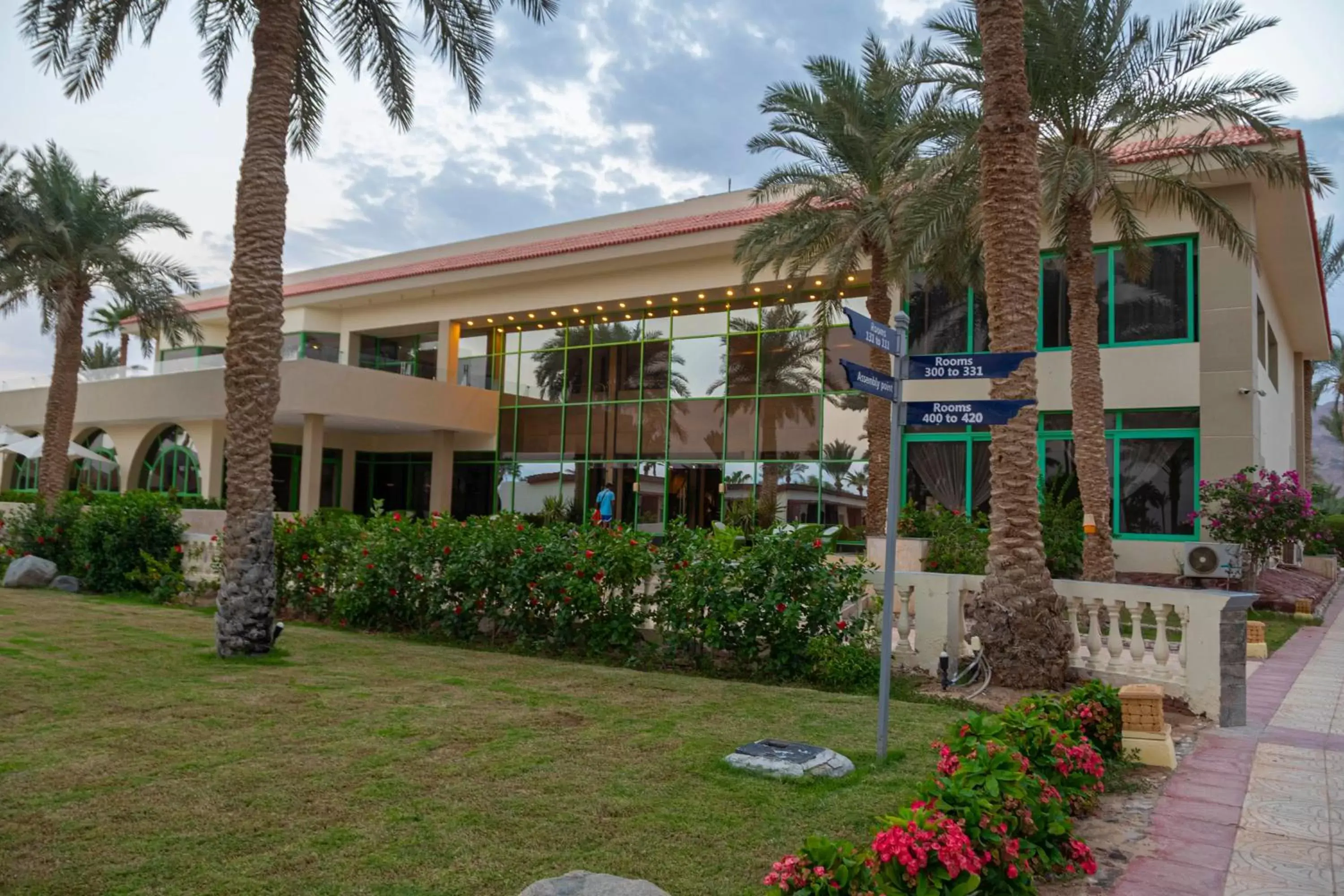 Garden, Property Building in Nuweiba Club Resort