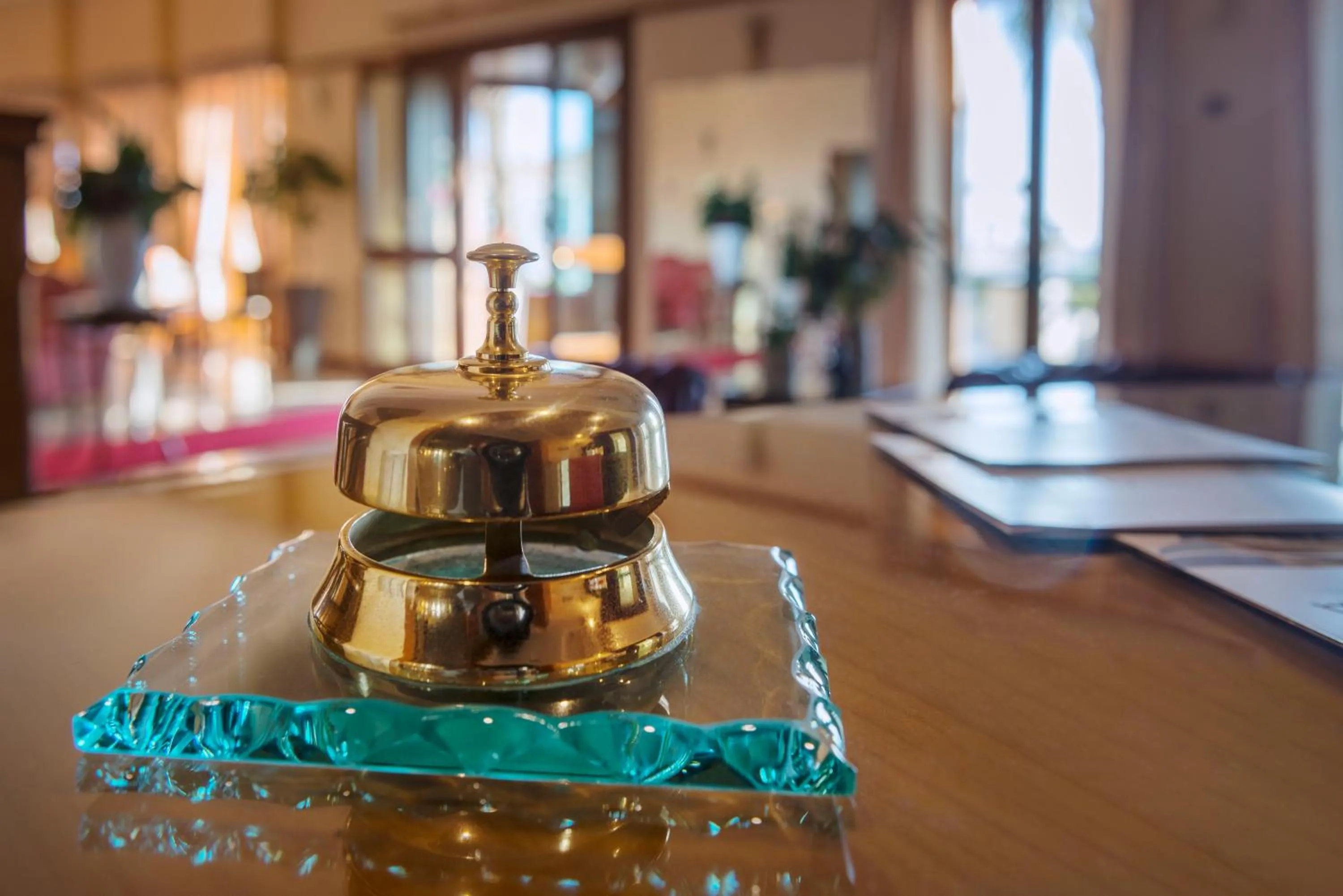 Decorative detail in Astura Palace Hotel