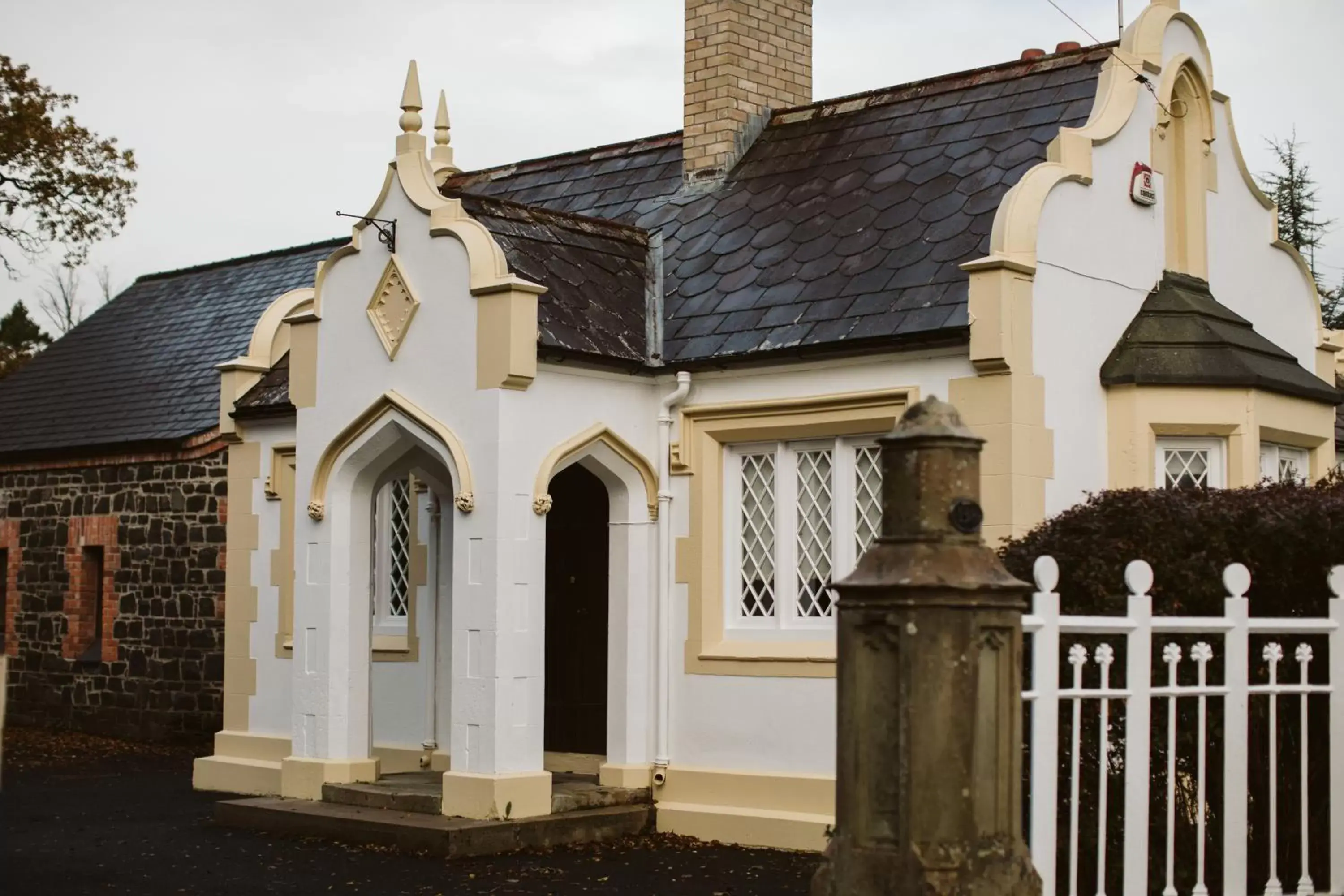Charles Lanyon Gate Lodge in Galgorm Charles Lanyon Gate Lodge in Galgorm
