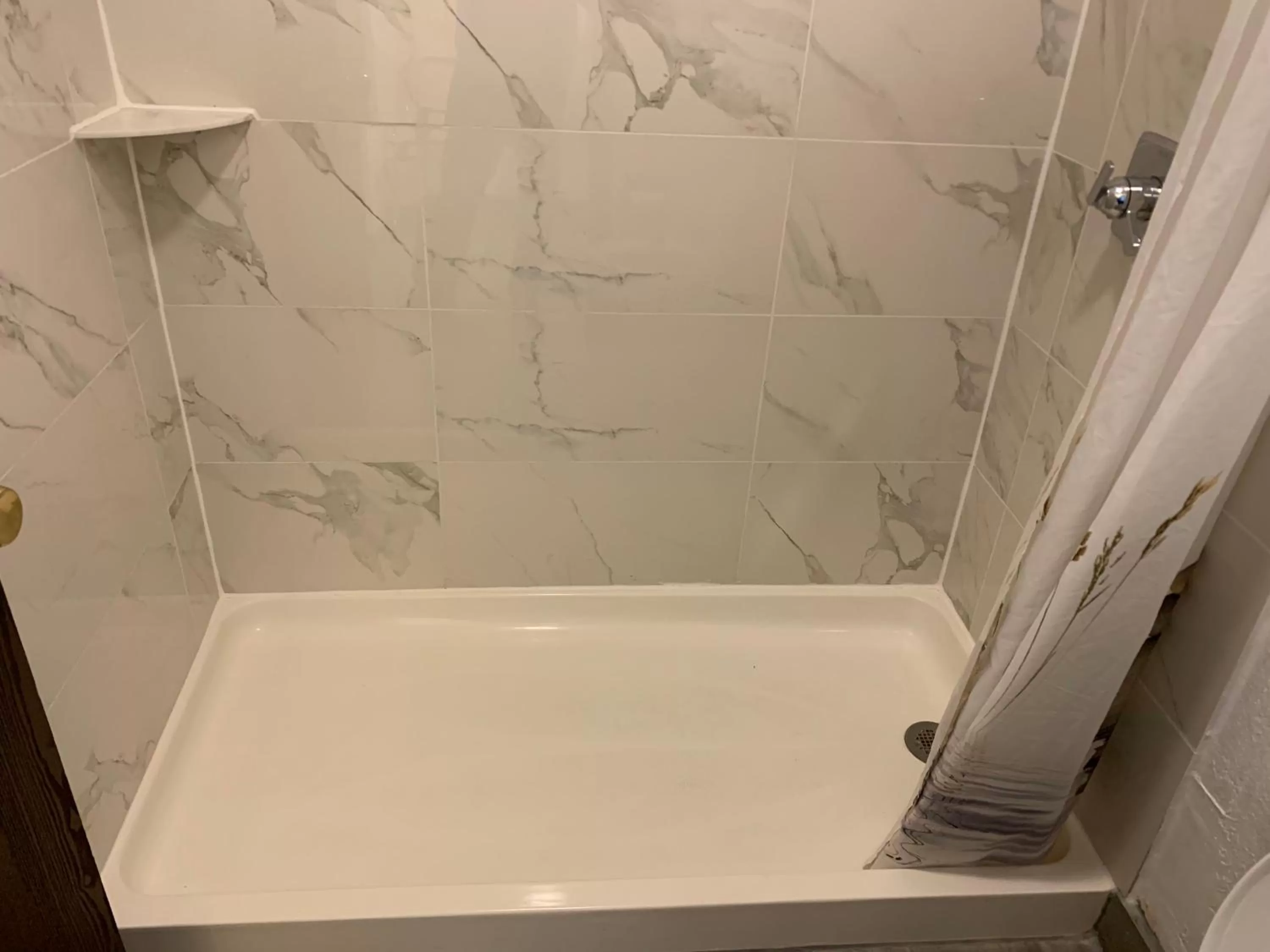 Shower in Landmark Inn