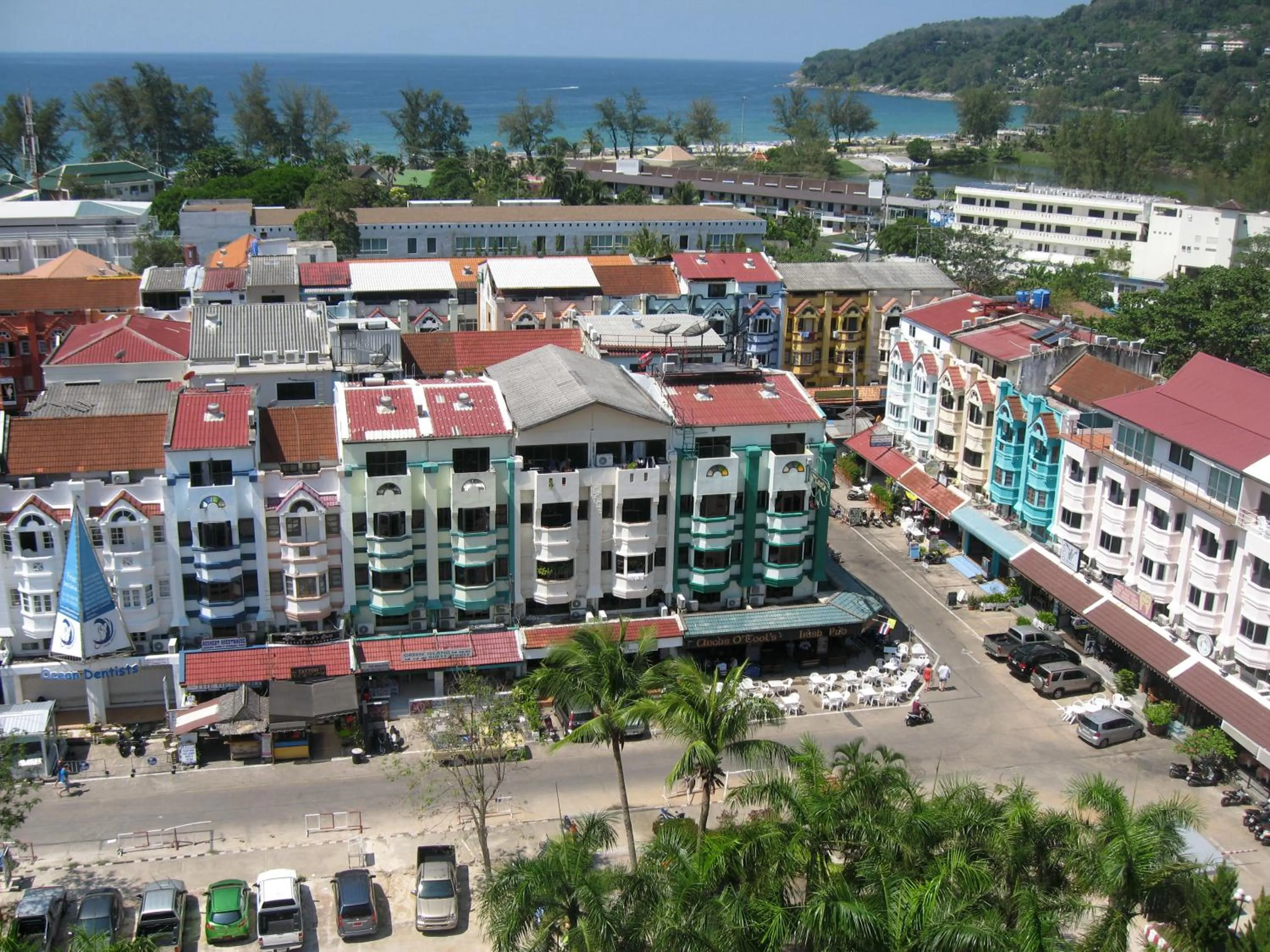 Bird's eye view in Angus O'Tool's Guesthouse