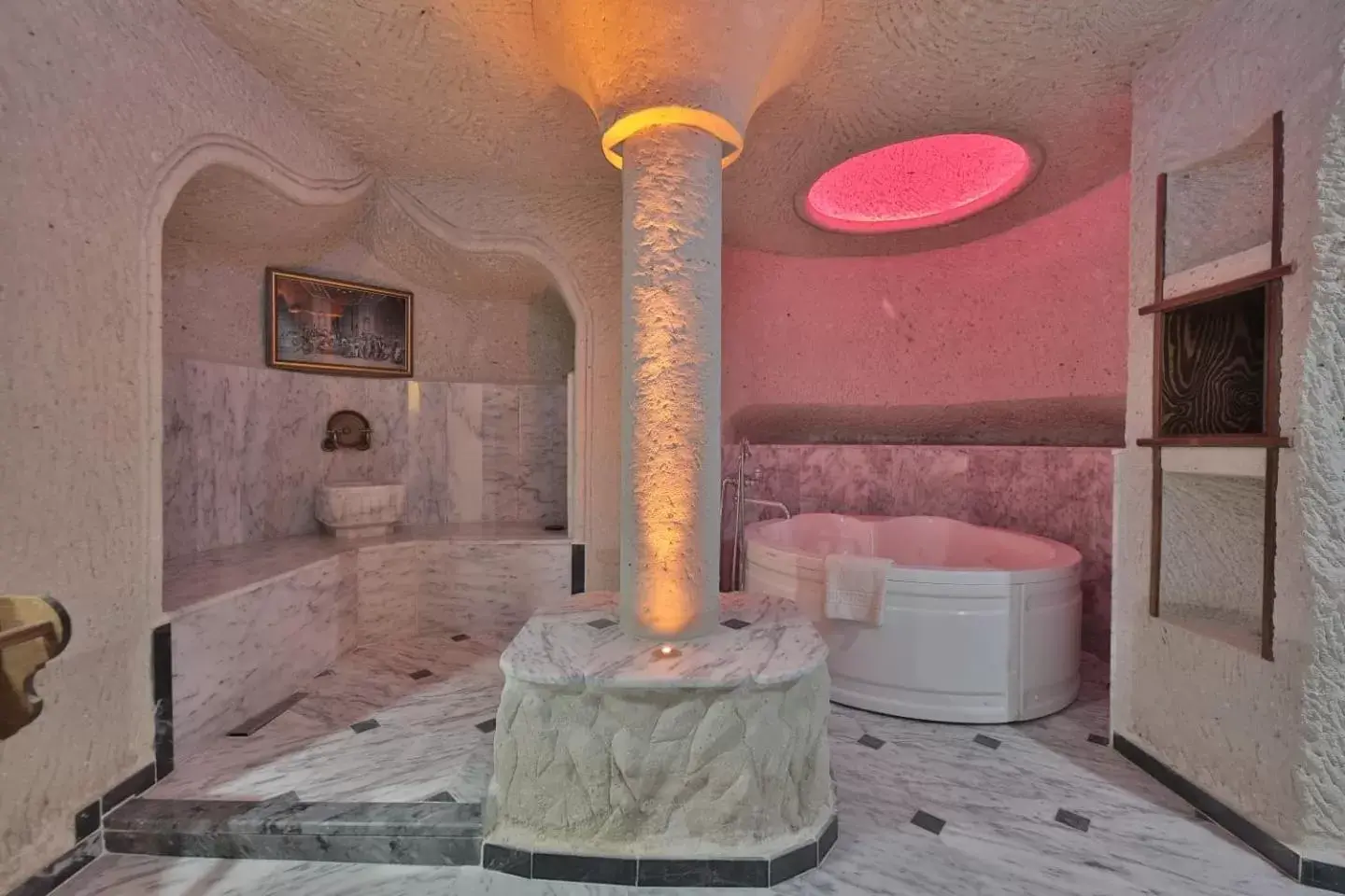 Public Bath in Local Cave House Hotel