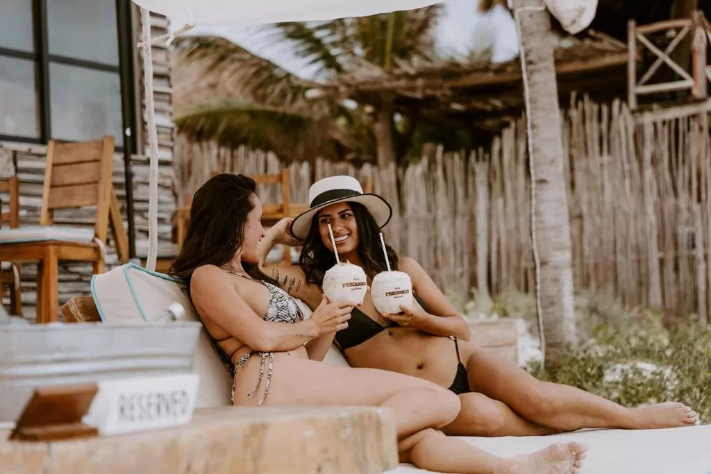 Restaurant/places to eat in Villa Pescadores Tulum-Beachfront hotel by Ahau Collection