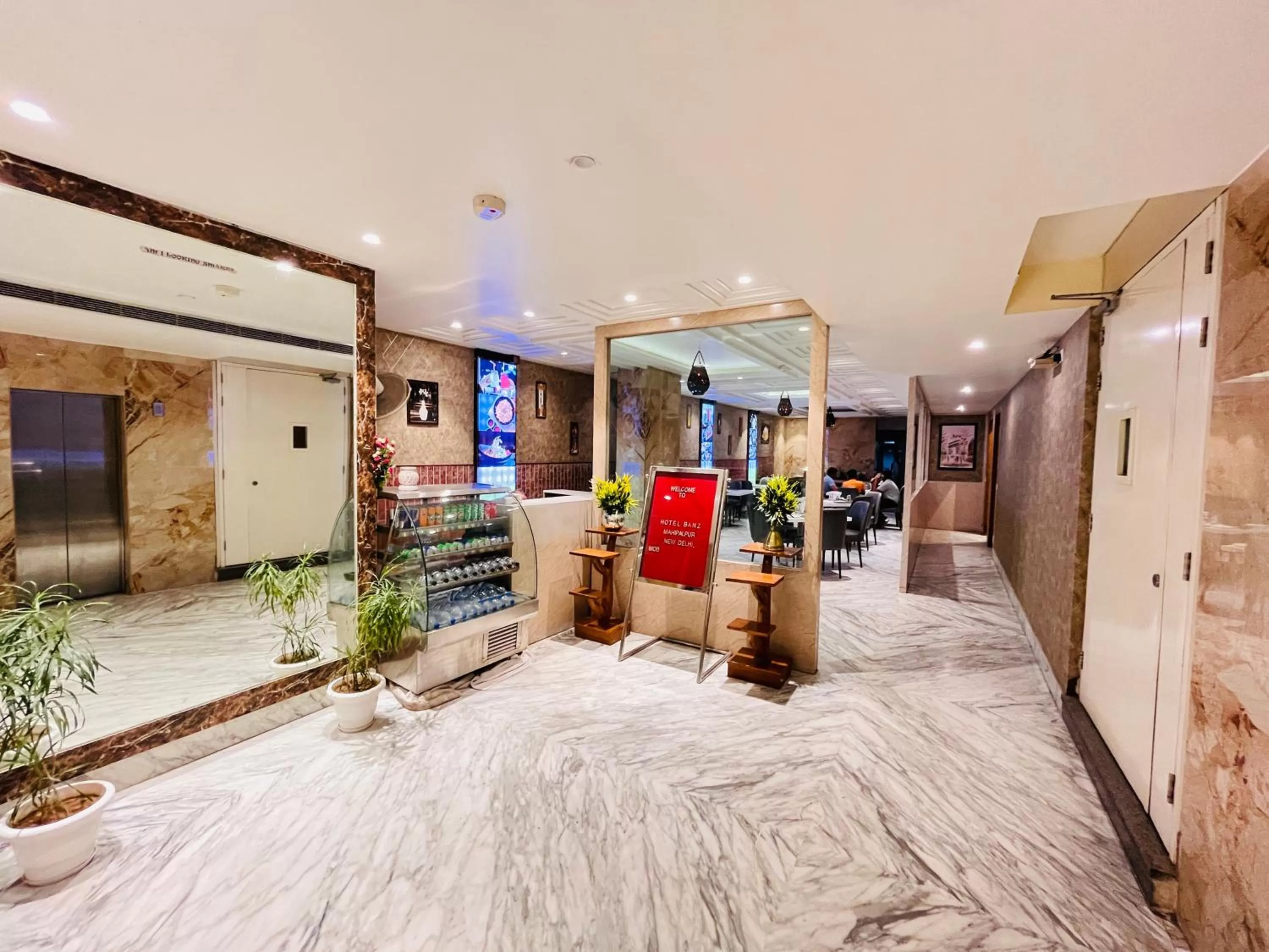 View (from property/room) in Hotel Banz near Delhi Airport