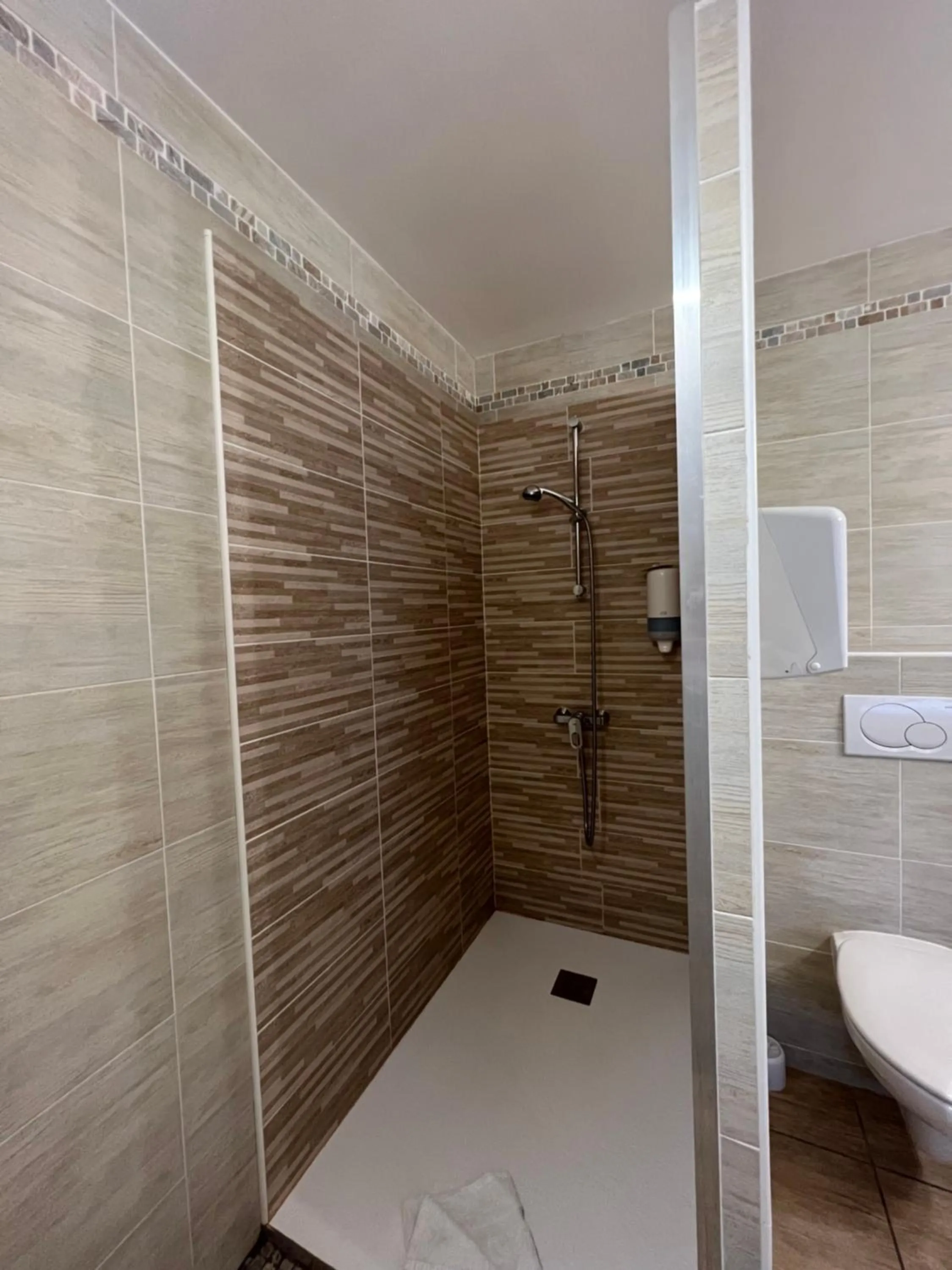 Toilet in Hotel La Potiniere