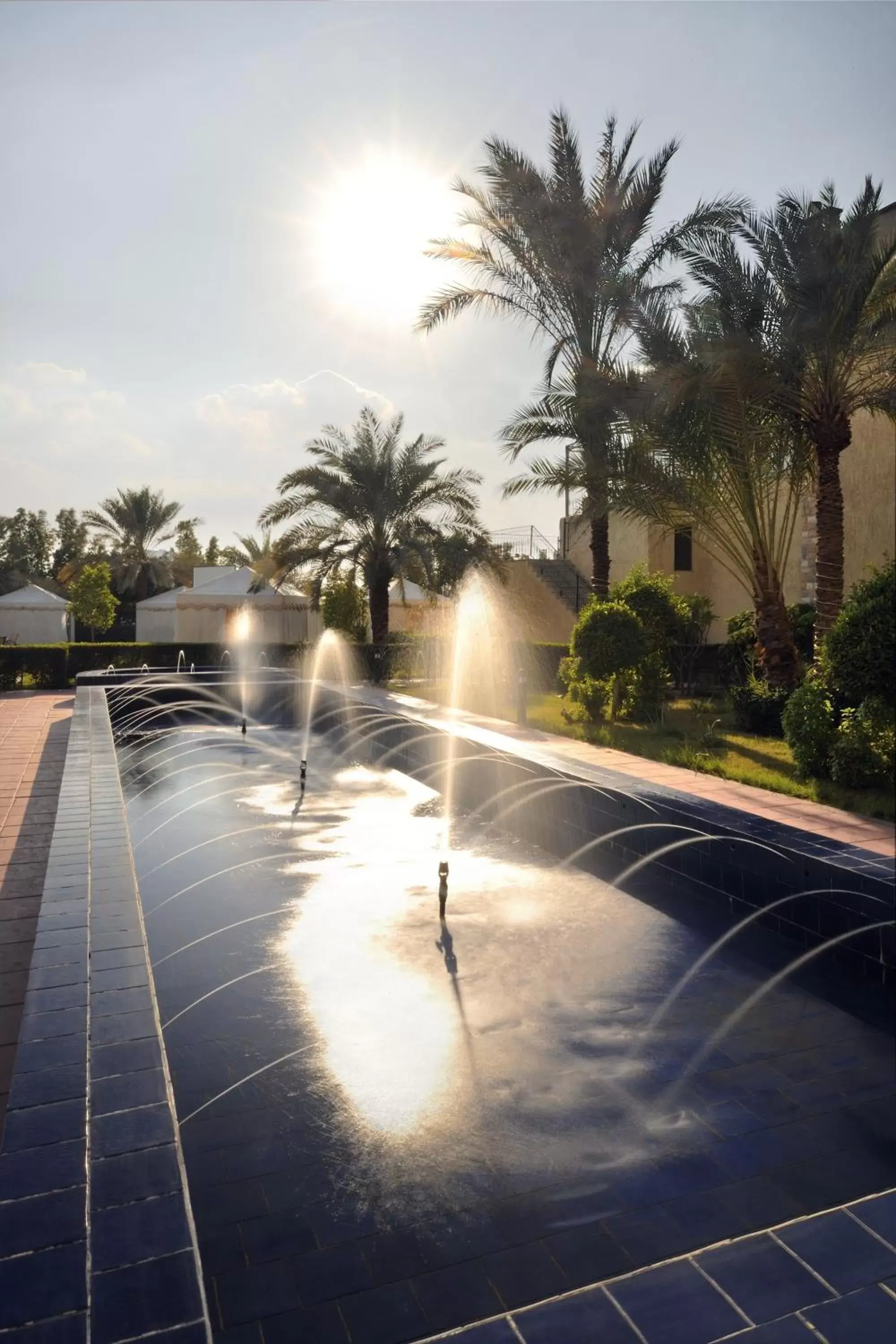 Decorative detail, Swimming Pool in Mövenpick Hotel Kuwait