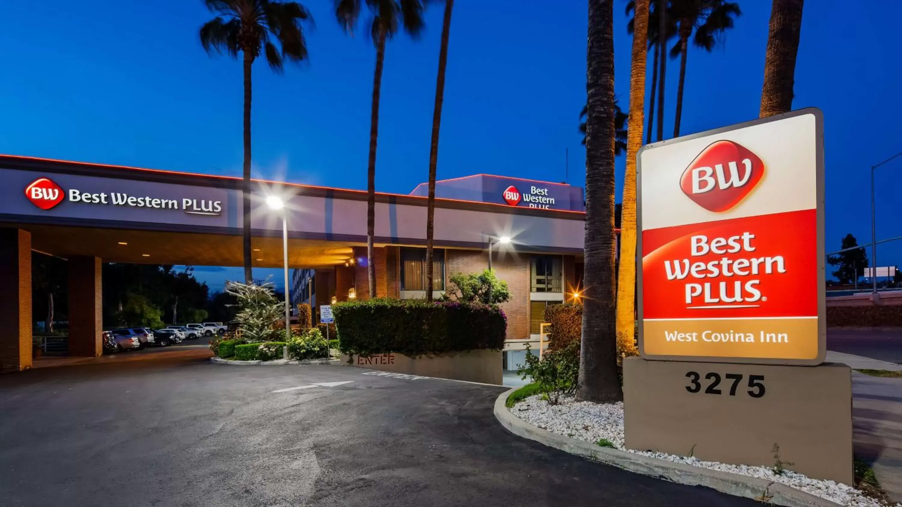 Property building, Property Logo/Sign in Best Western Plus West Covina Inn