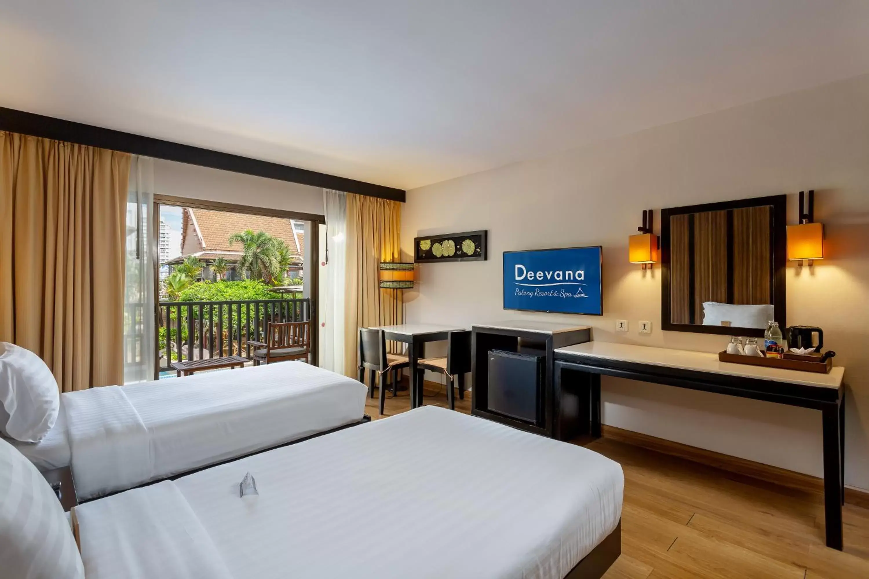 Bed in Deevana Patong Resort & Spa - SHA Extra Plus