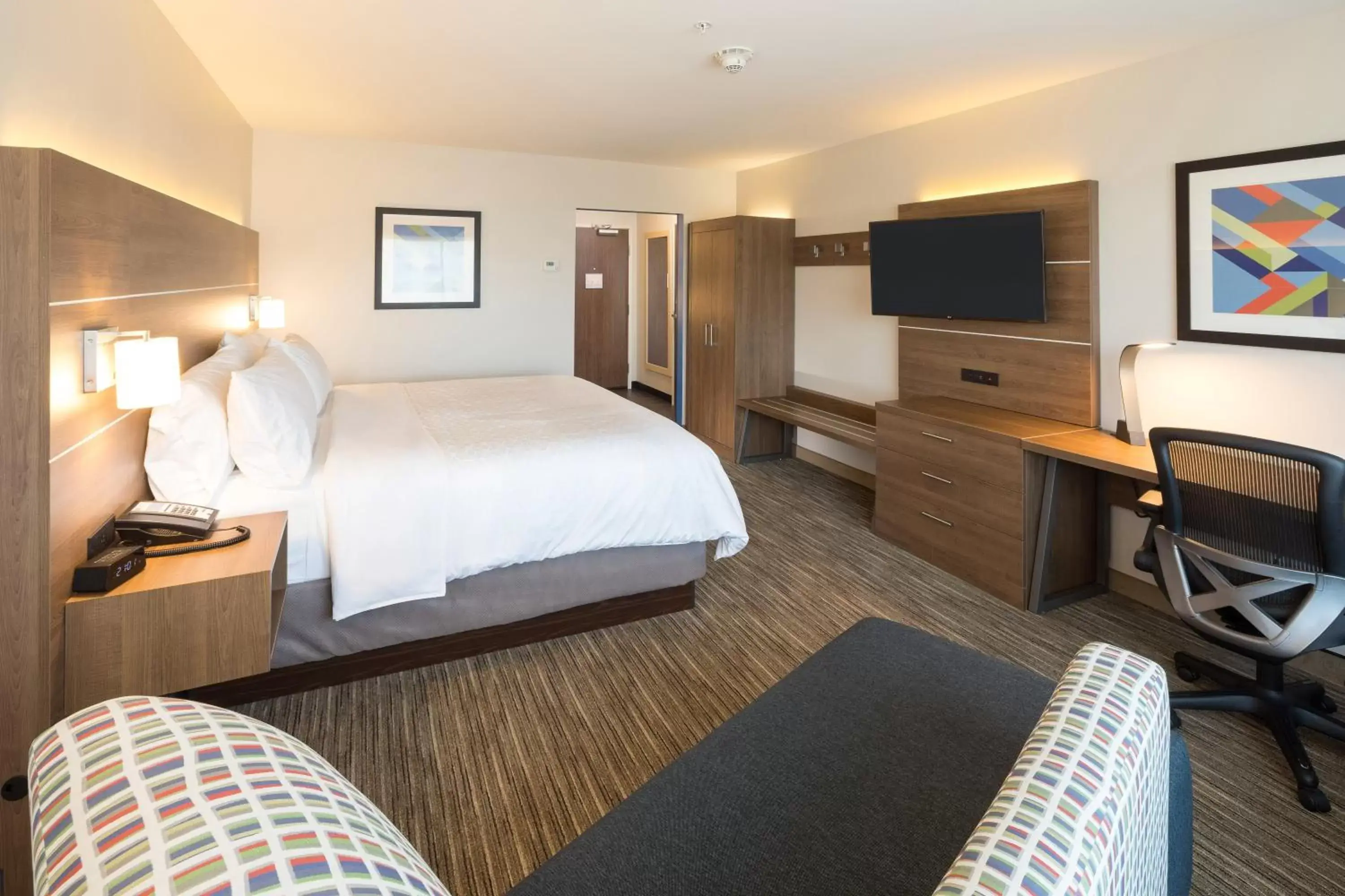 Photo of the whole room, Bed in Holiday Inn Express & Suites - Kalamazoo West, an IHG Hotel