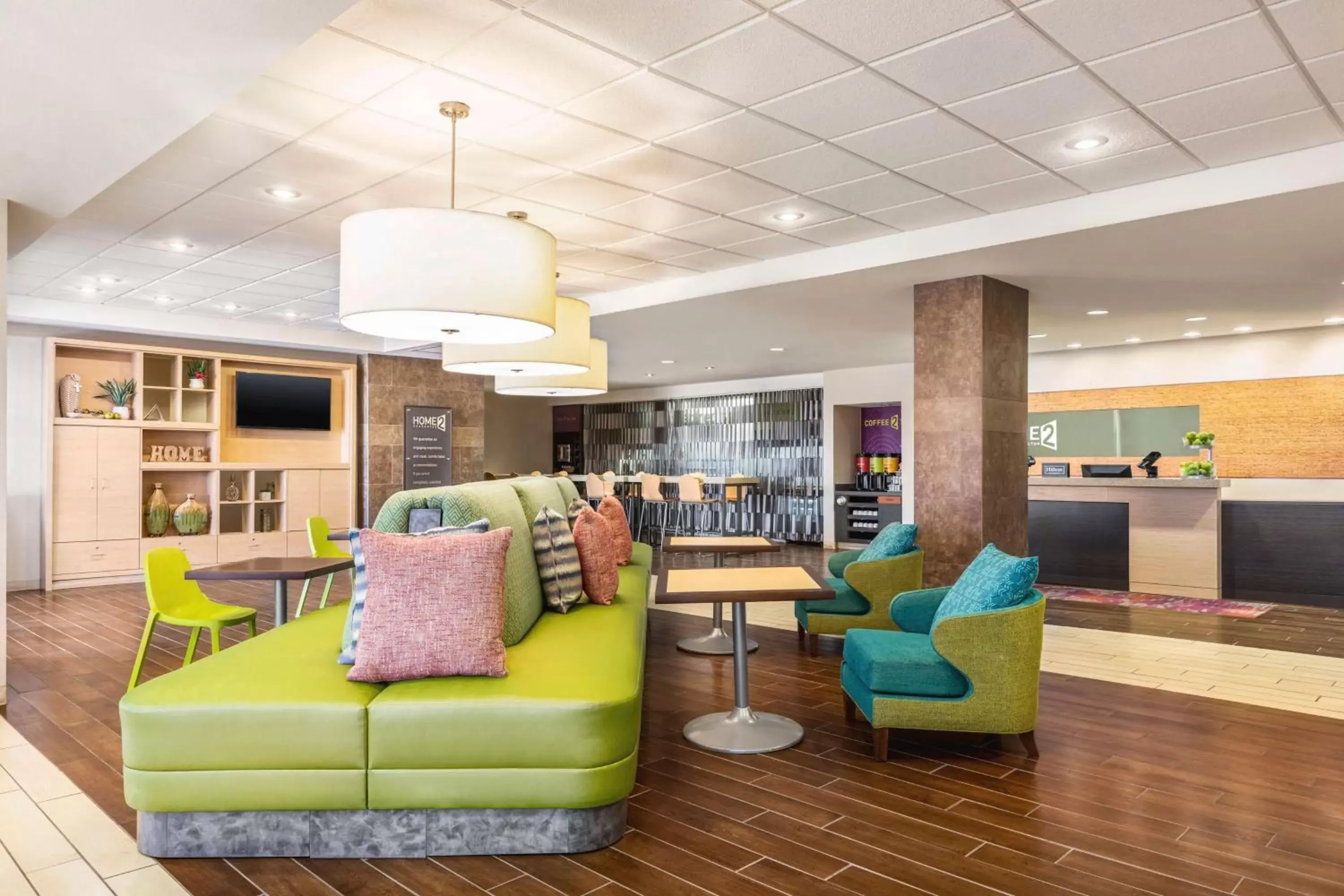 Lobby or reception, Seating Area in Home2 Suites by Hilton Lubbock