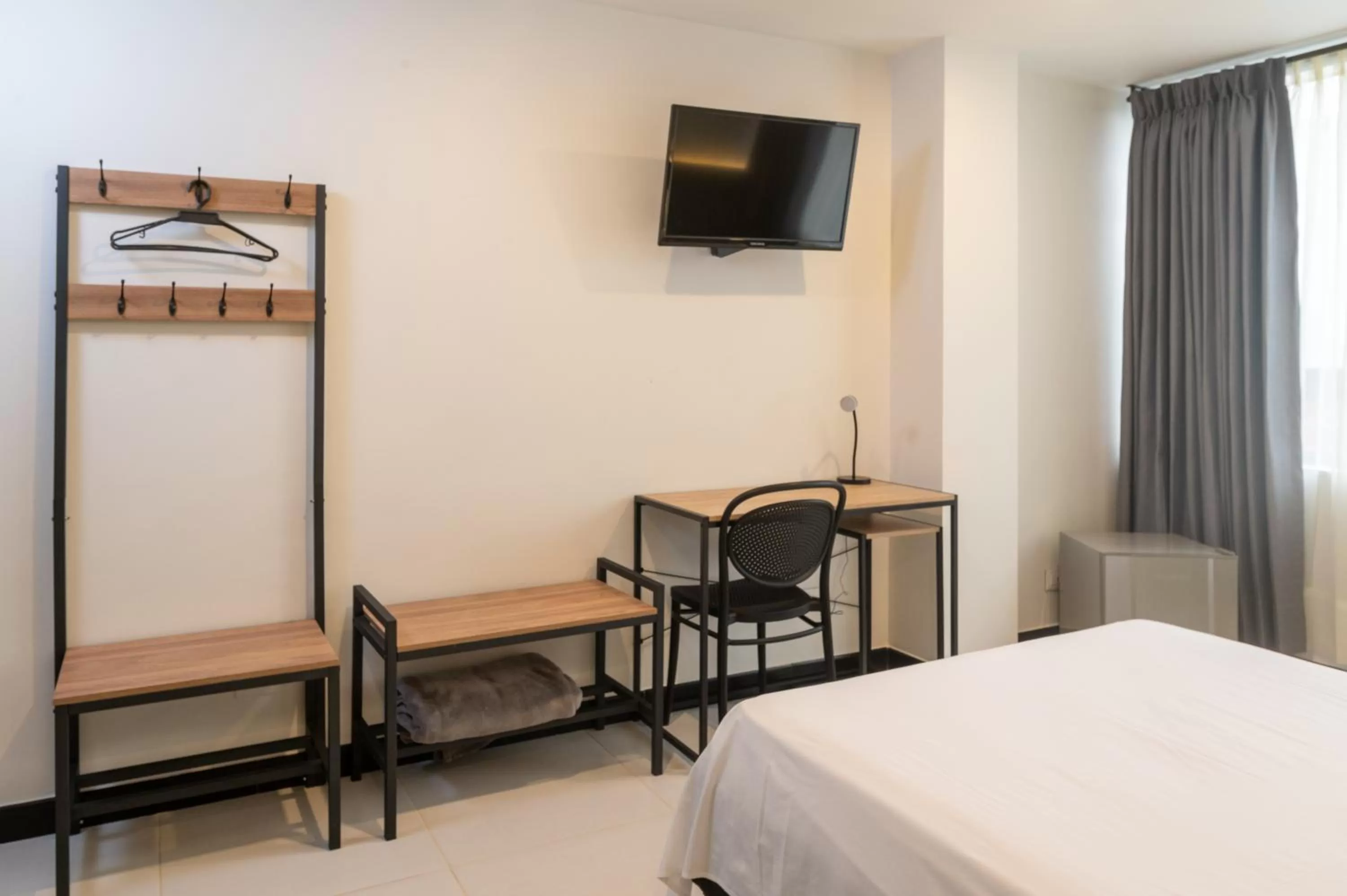 Bed in Hotel Principe