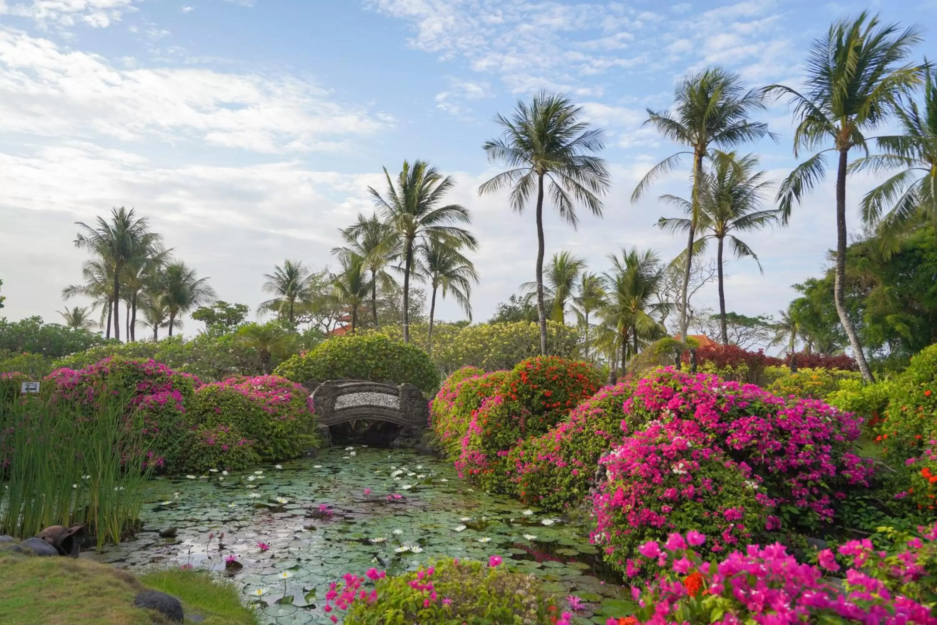 Garden in Grand Hyatt Bali