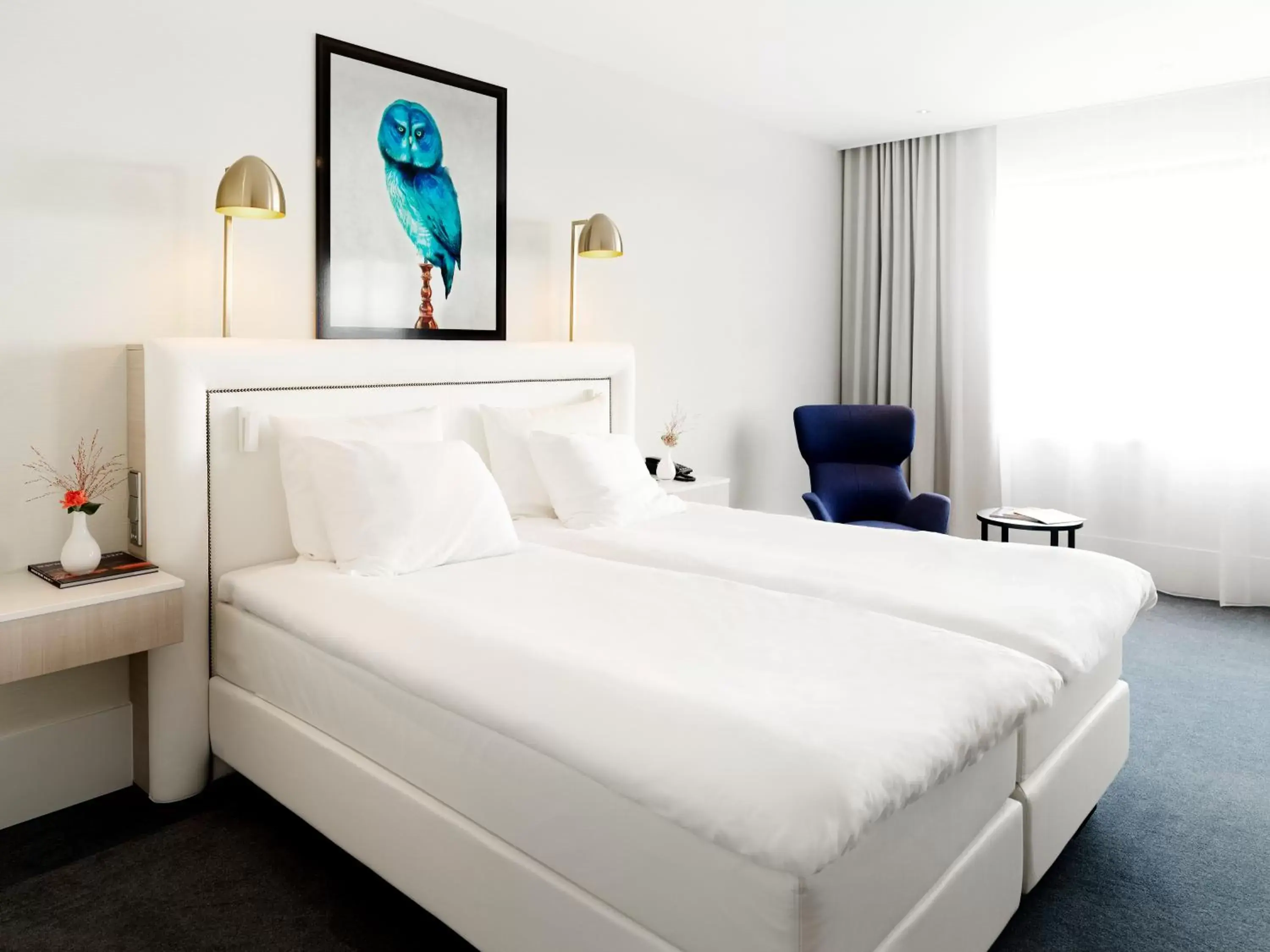 Bedroom, Bed in Van der Valk Hotel Den Haag