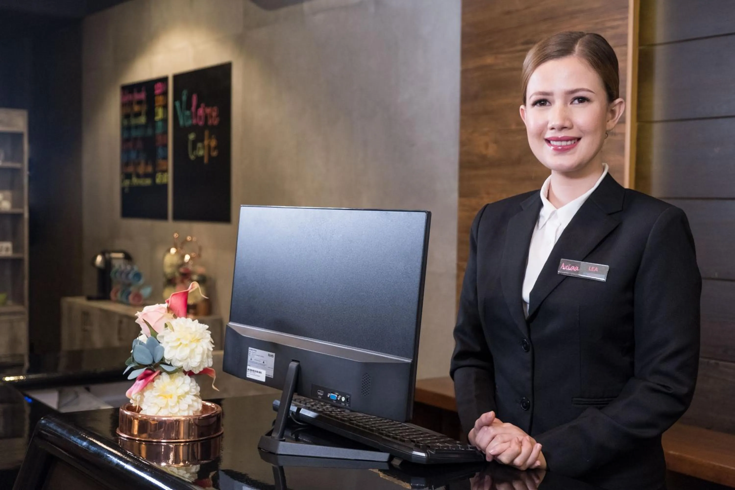 Staff in Axiaa Hotel