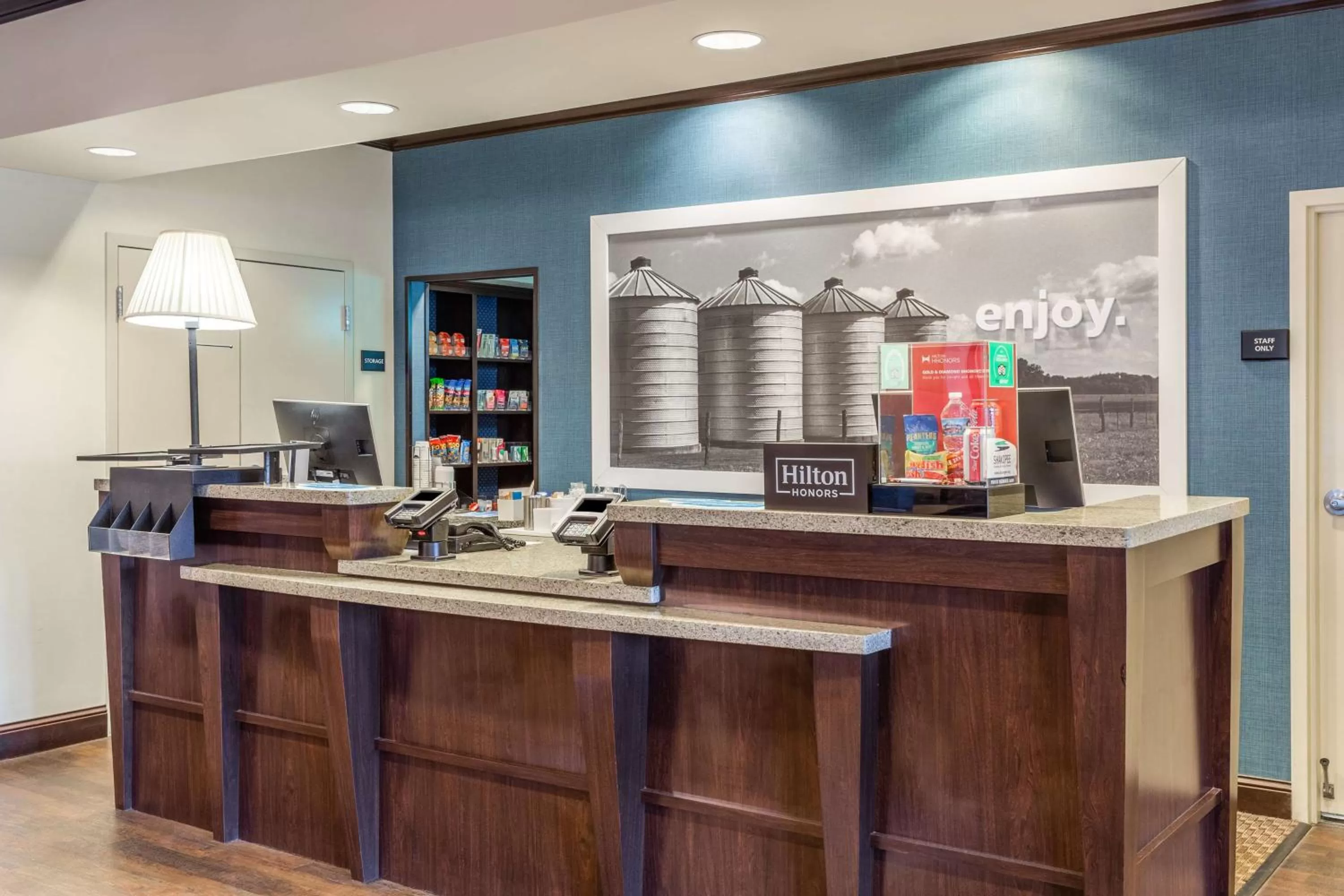 Lobby or reception in Hampton Inn Minneapolis/Shakopee