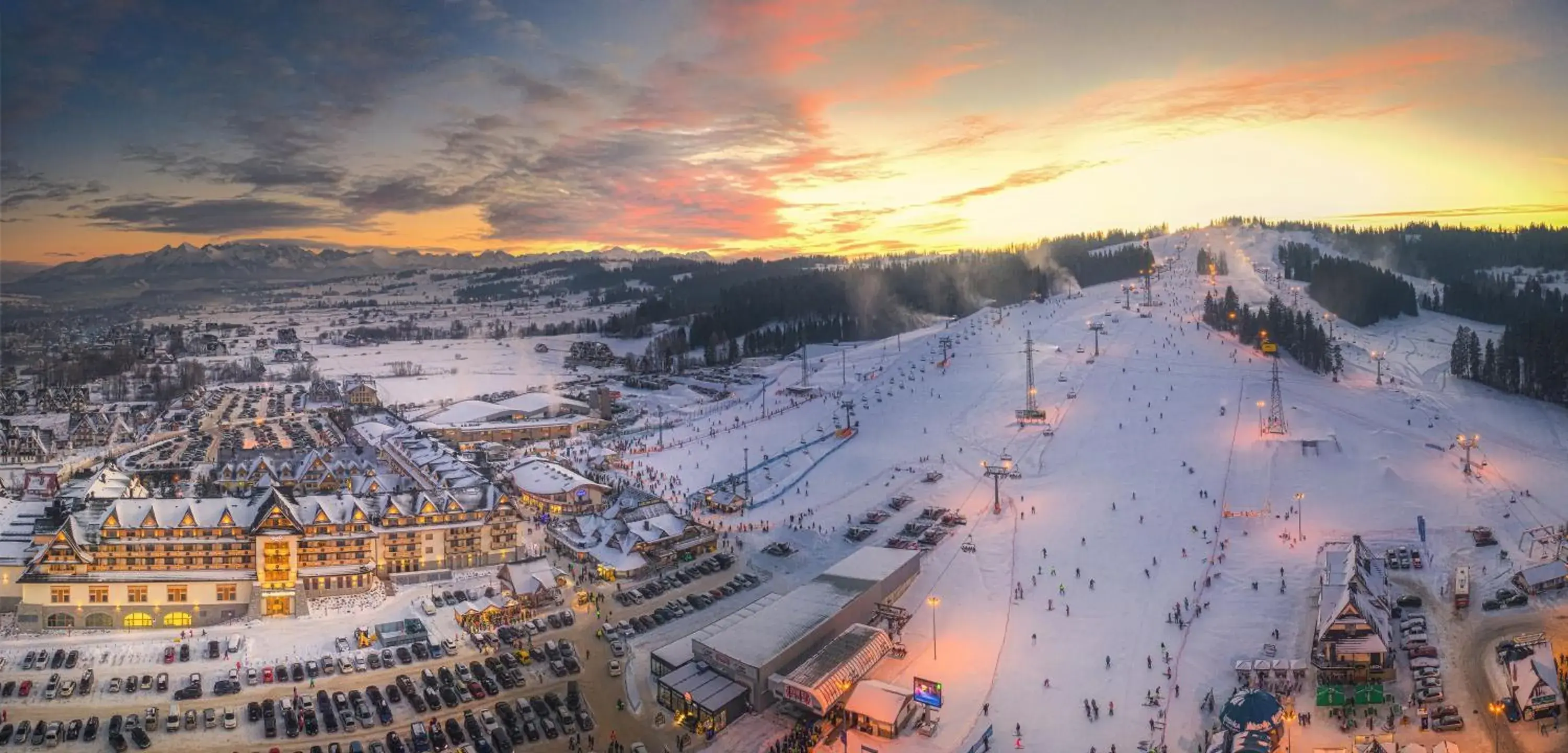 Skiing in Hotel Bania Thermal & Ski