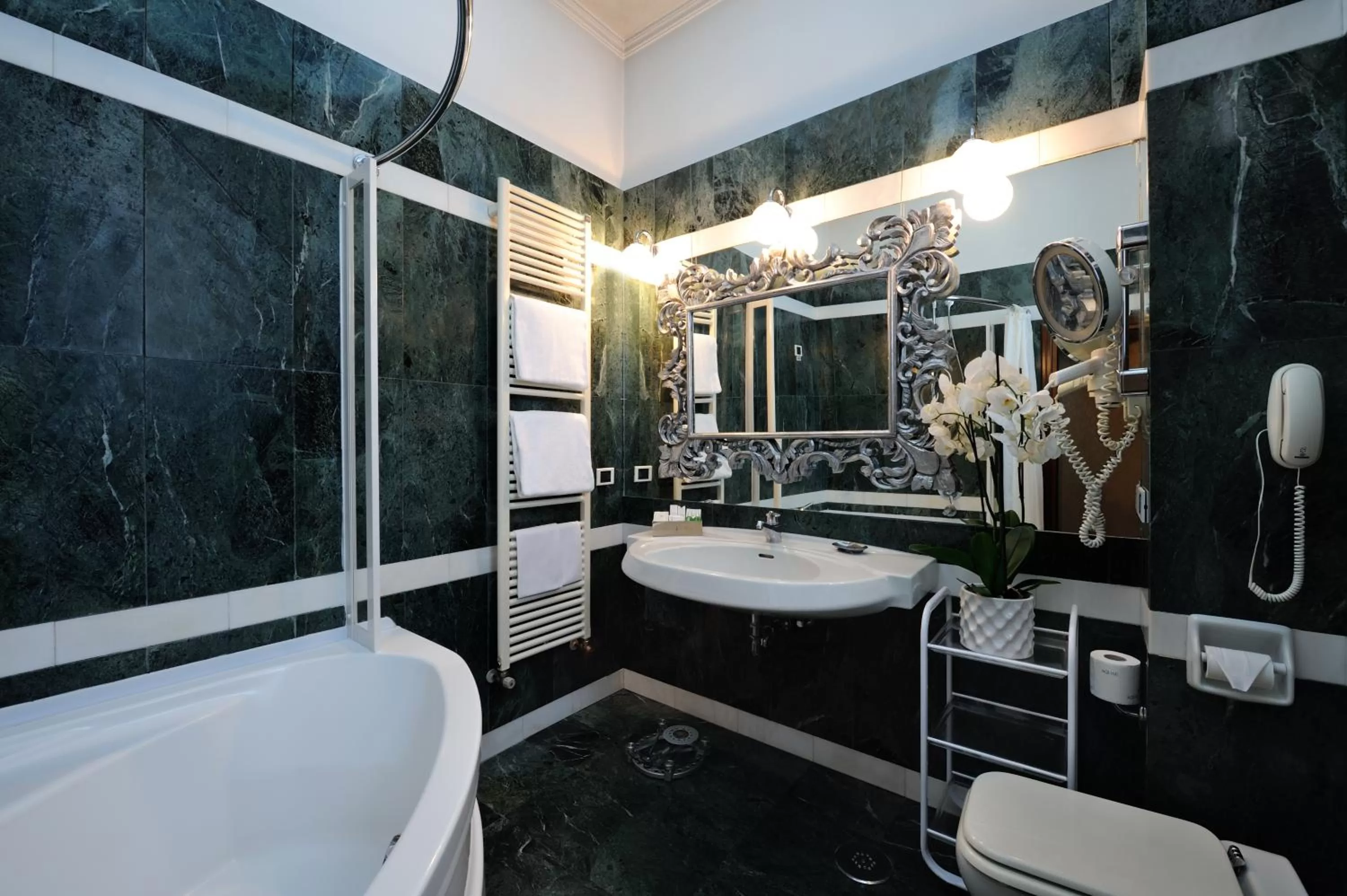 Bathroom in Hotel Farnese